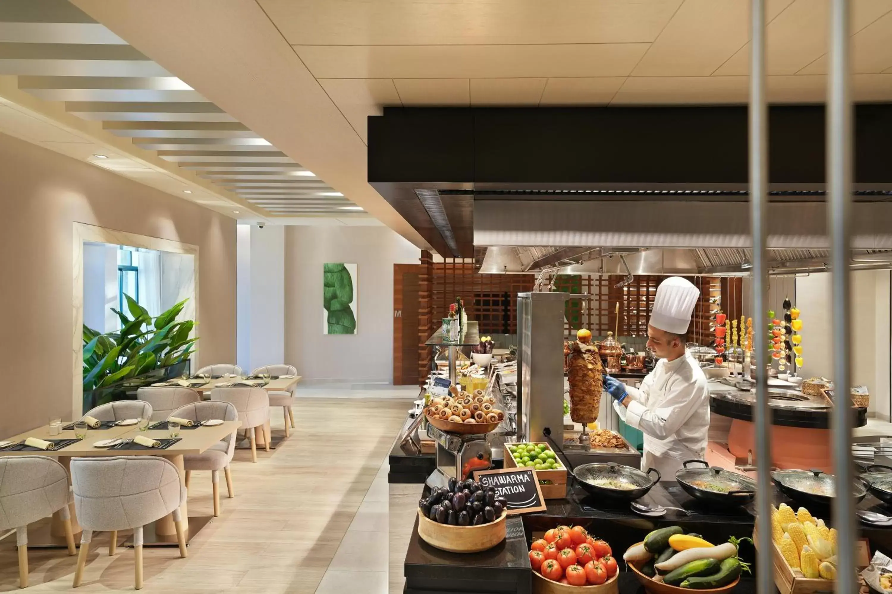 Dining area, Restaurant/Places to Eat in Al Ain Rotana