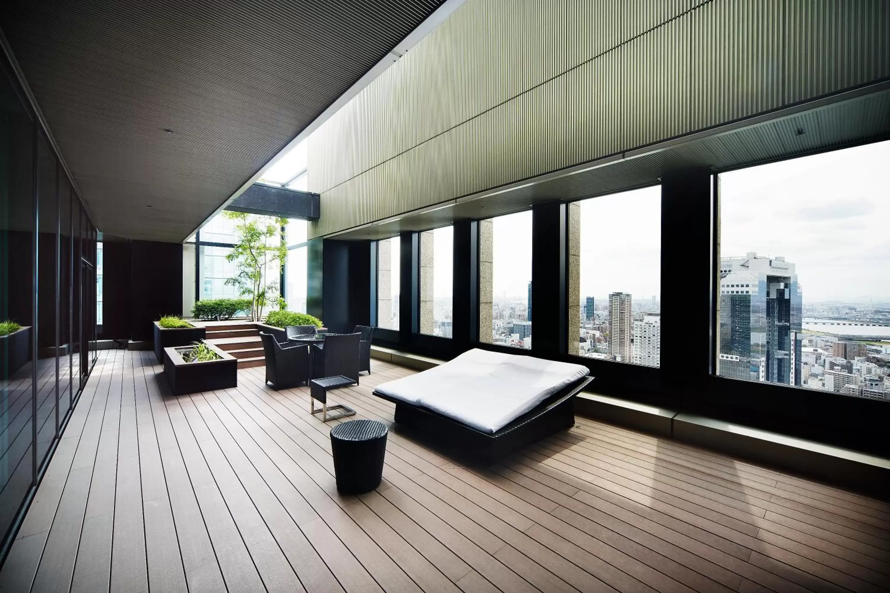 Balcony/Terrace in InterContinental Hotel Osaka, an IHG Hotel