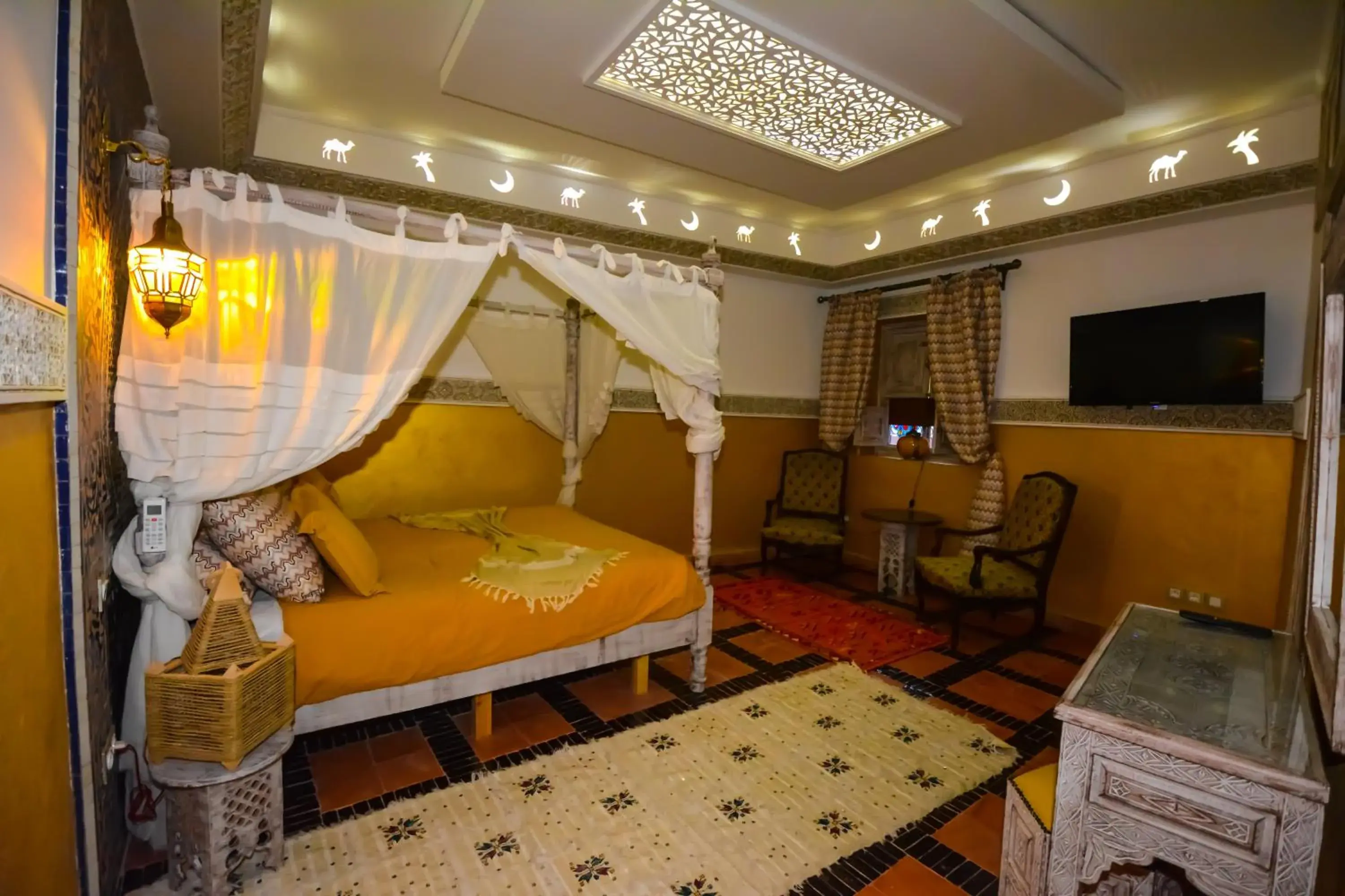 Bedroom in Riad Eloise