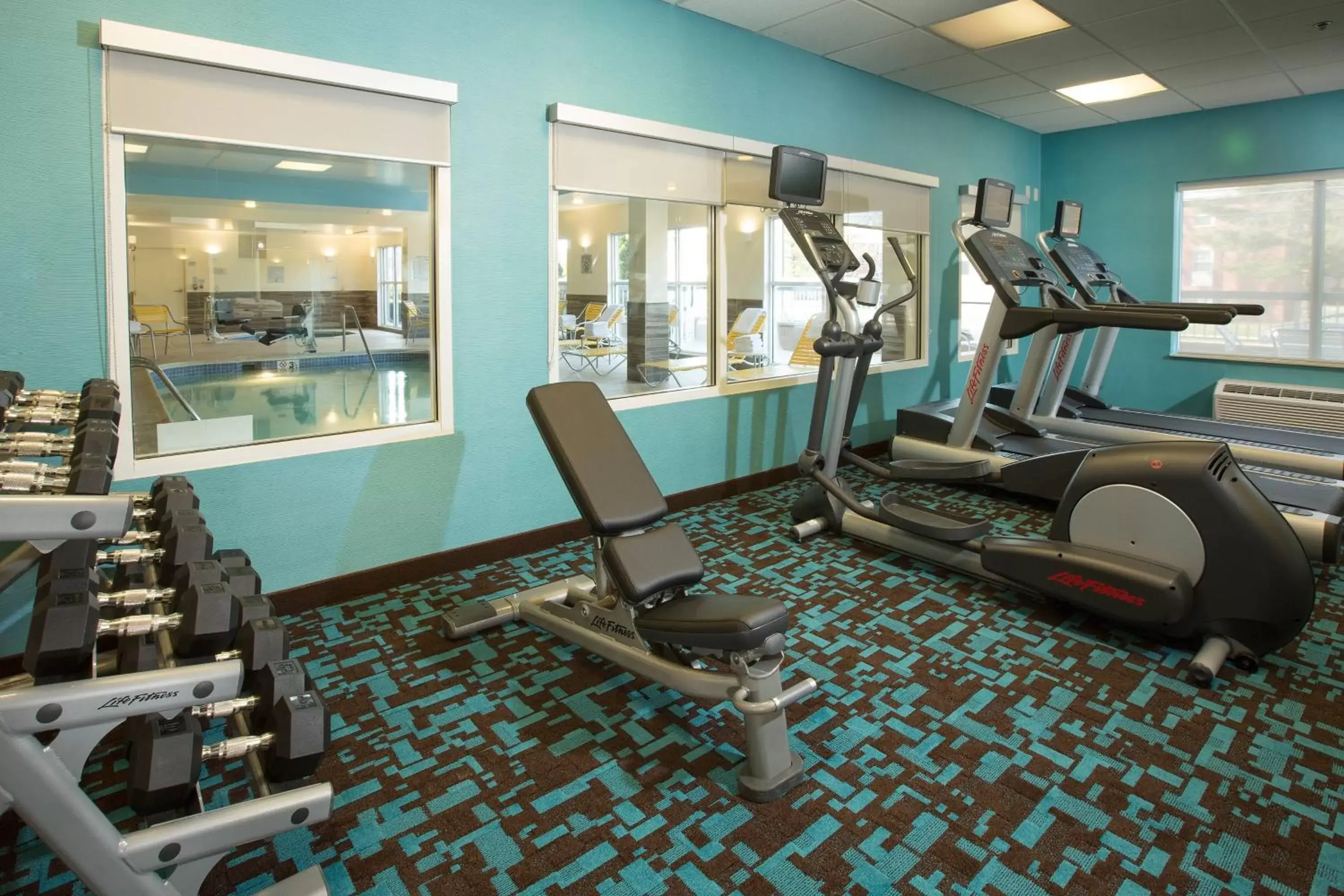 Fitness centre/facilities, Fitness Center/Facilities in Fairfield Inn & Suites Columbus OSU