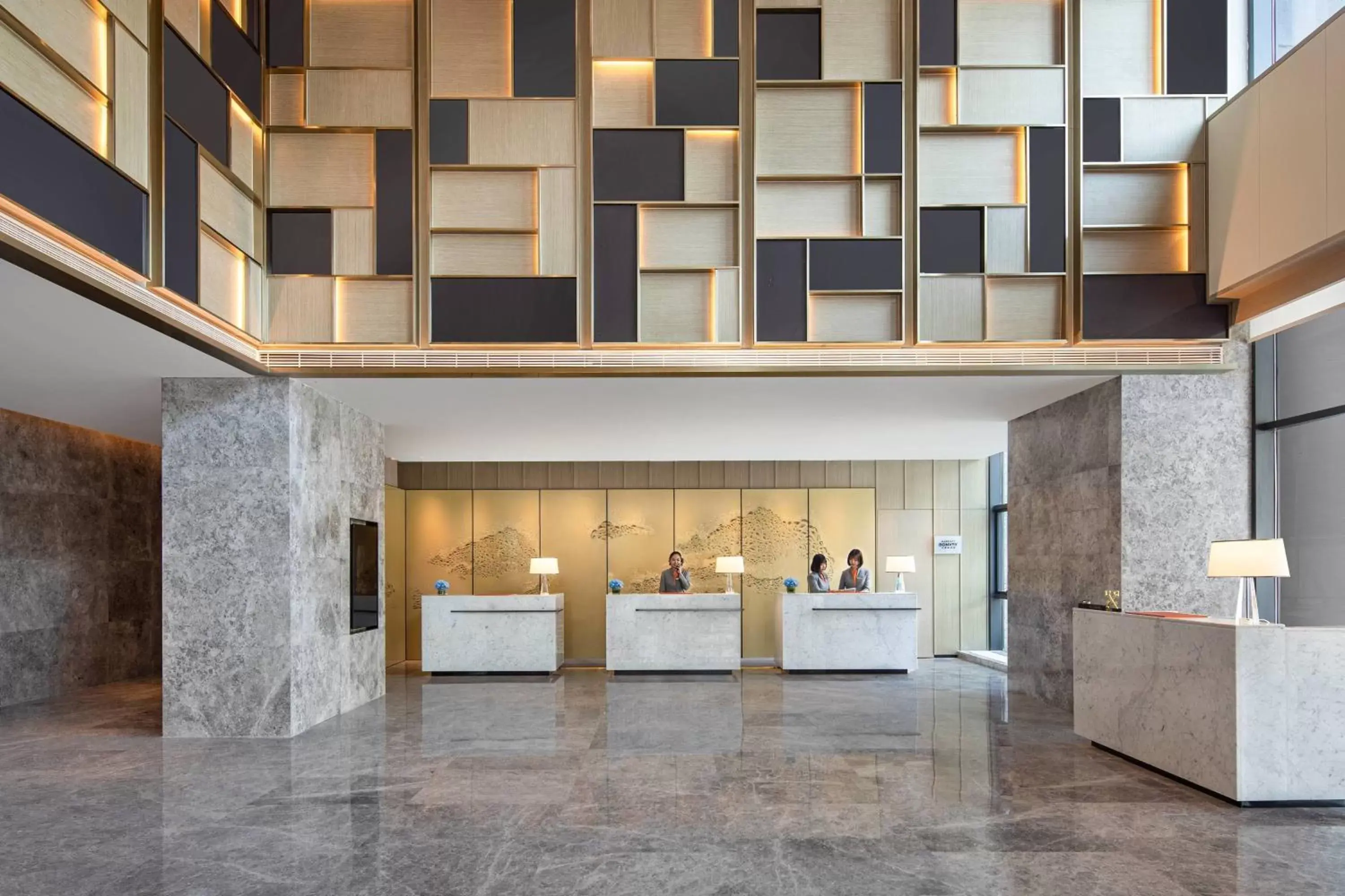Lobby or reception in Courtyard by Marriott Nanjing Jiangning