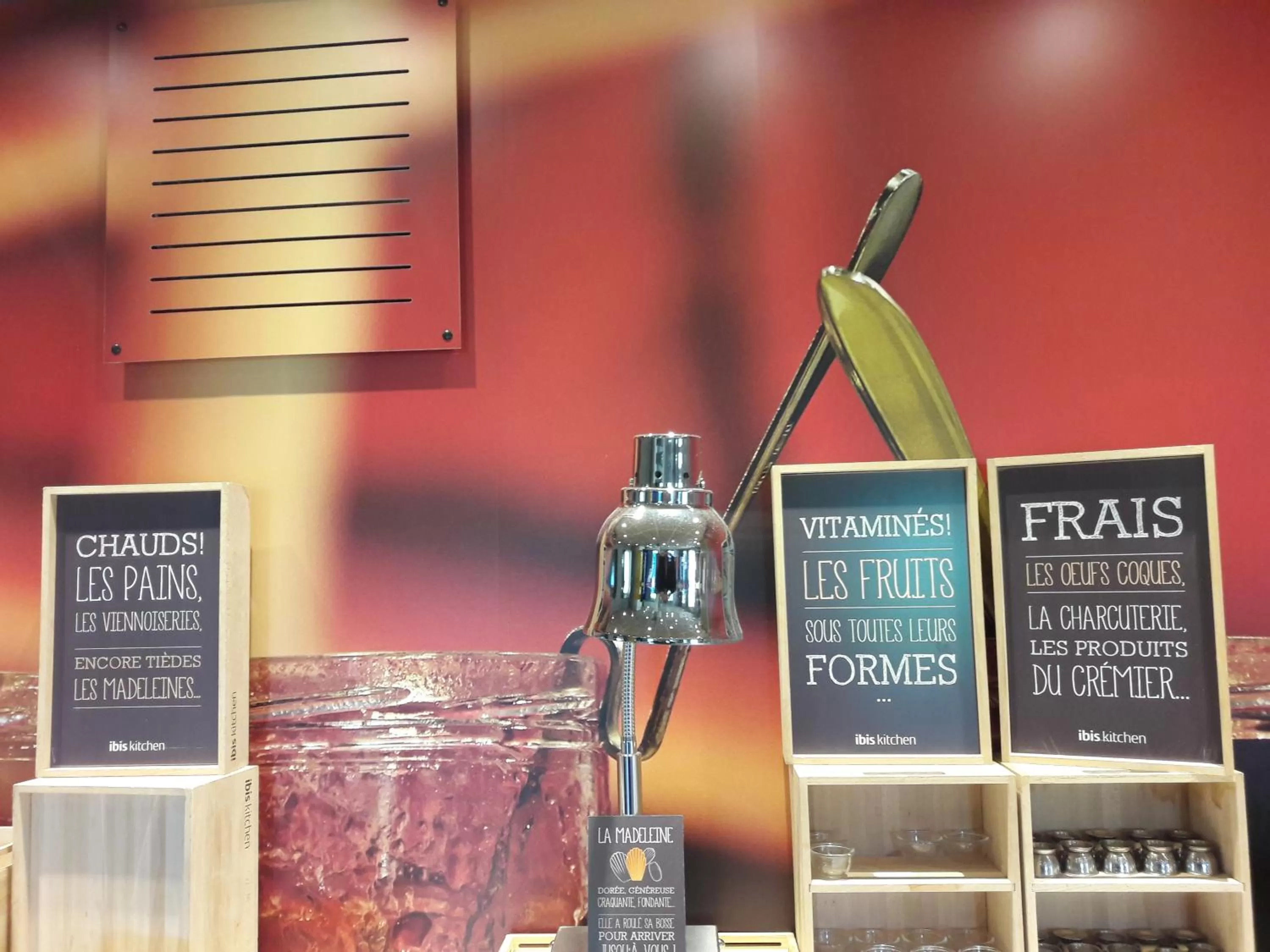 Buffet breakfast in ibis Vesoul