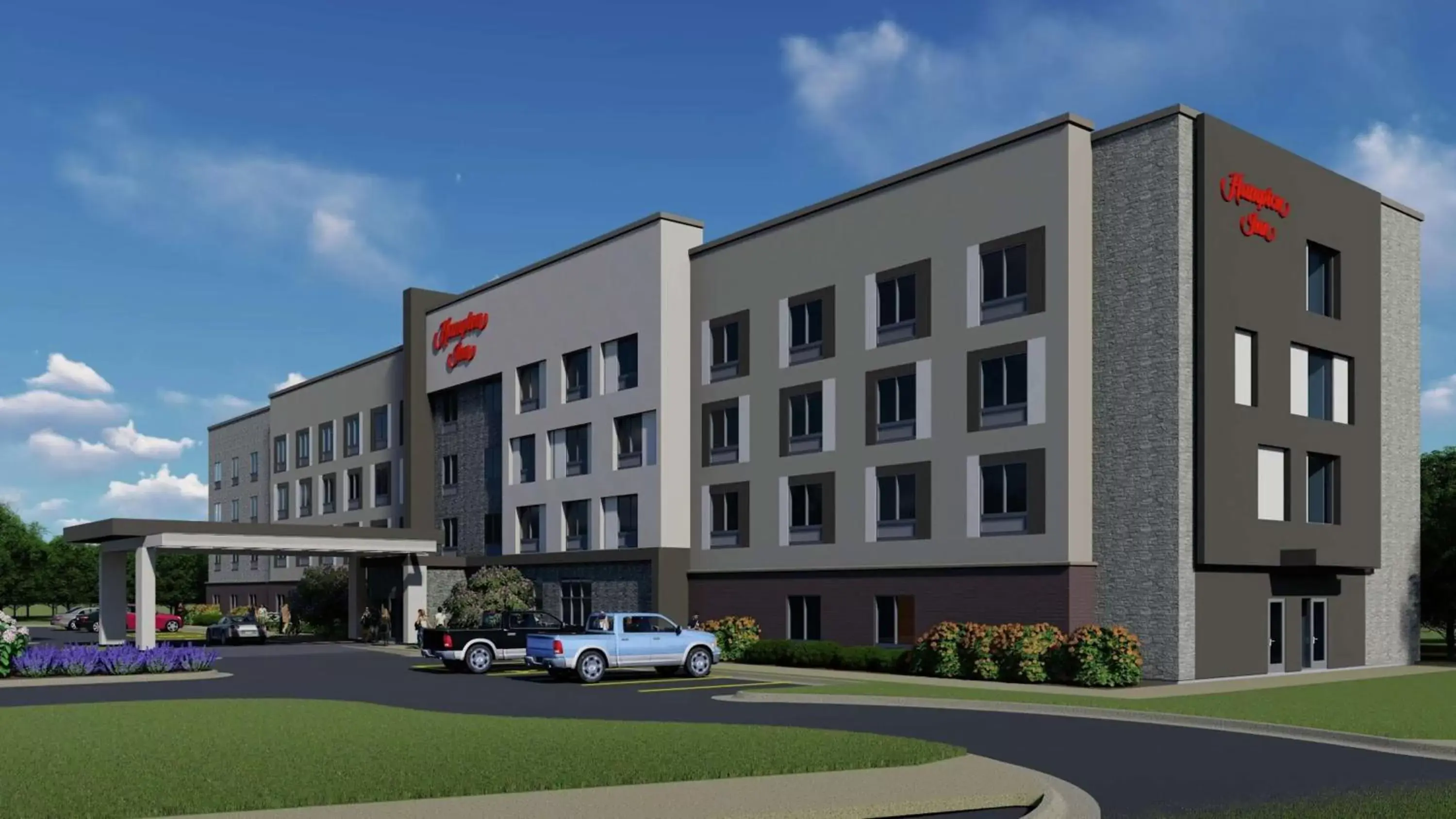 Property Building in Hampton Inn Lakeville Minneapolis, Mn