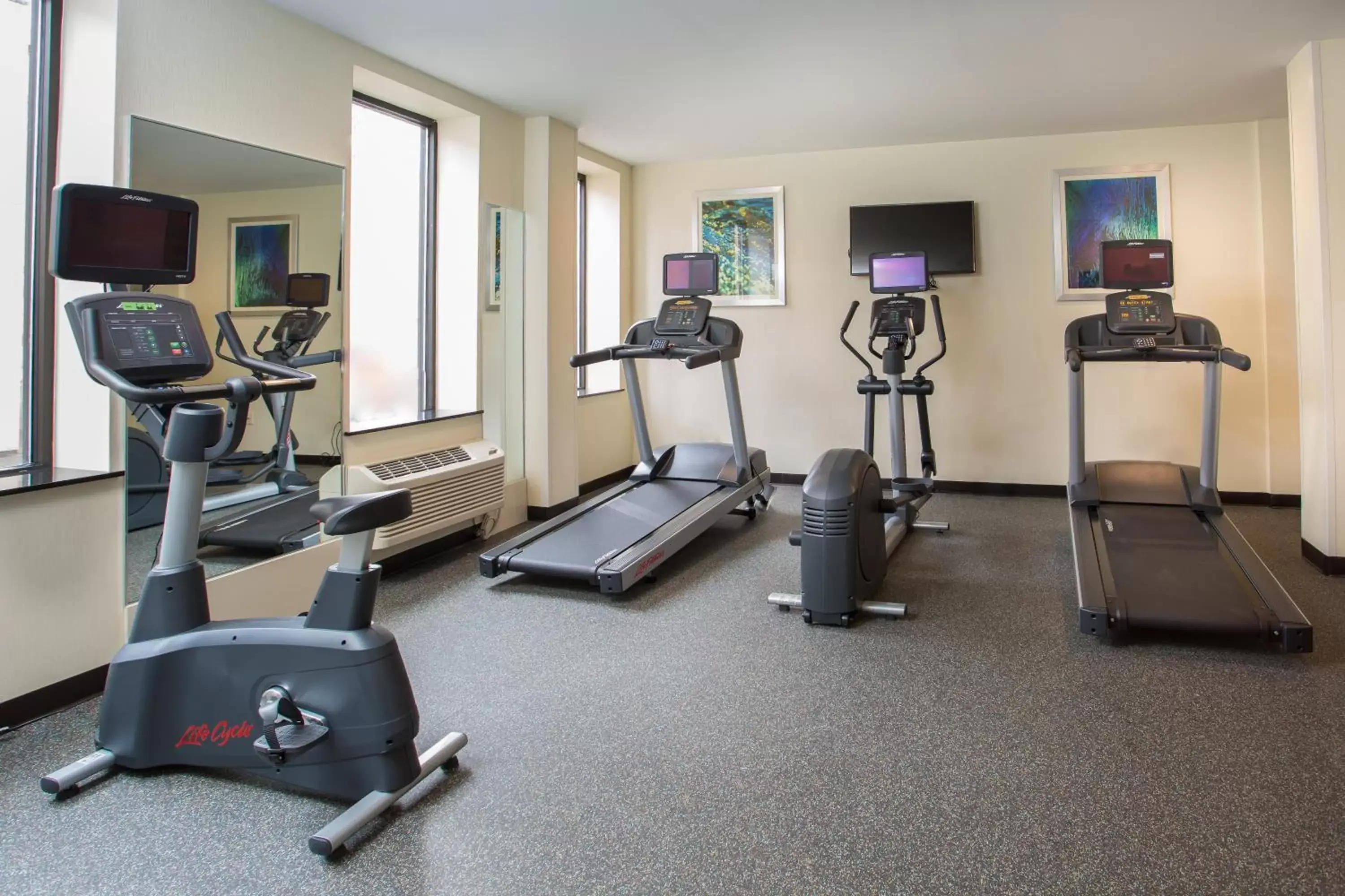 Fitness centre/facilities, Fitness Center/Facilities in Holiday Inn Express - Springfield Downtown, an IHG Hotel