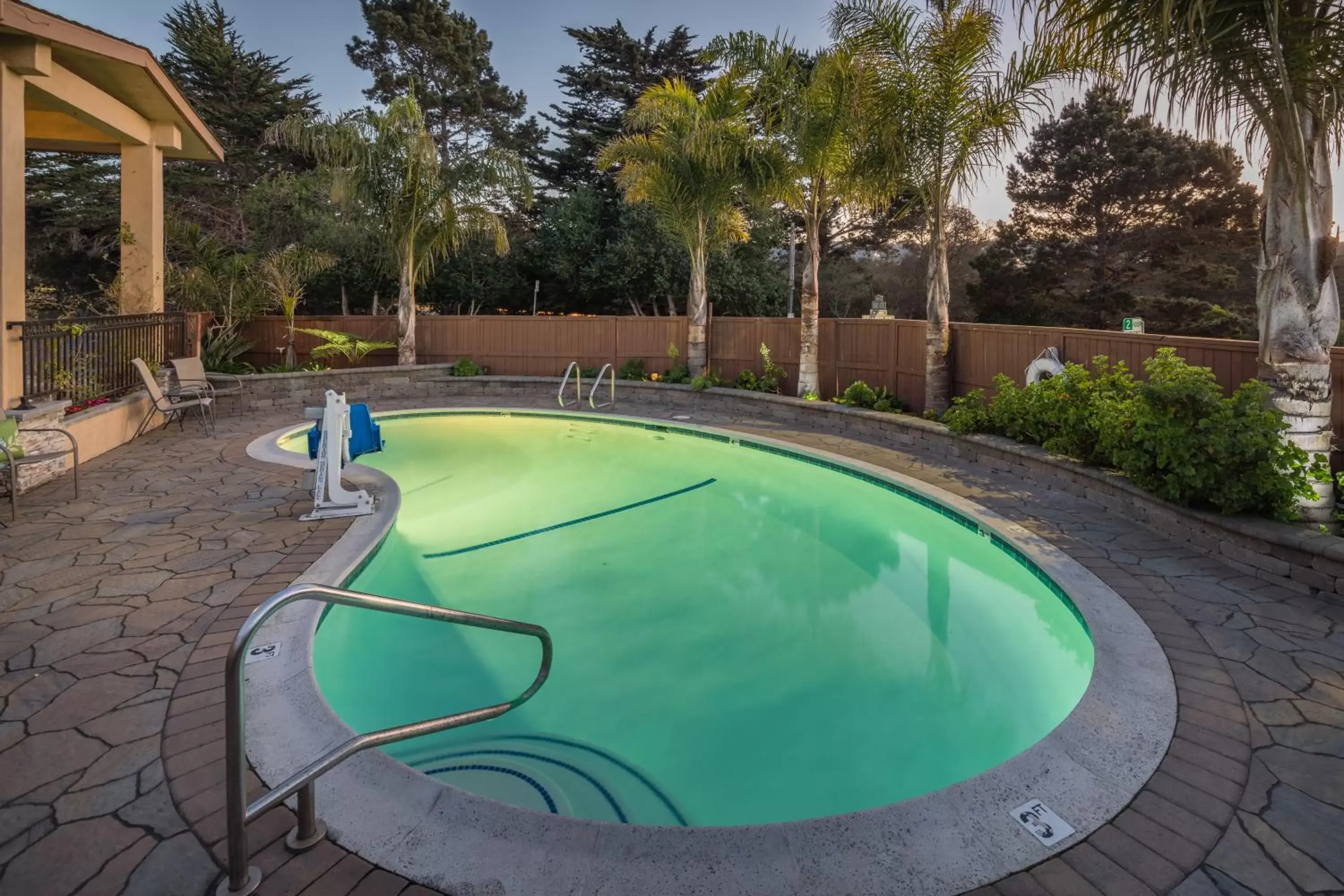 Swimming pool in Stage Coach Lodge Swimming pool in Stage Coach Lodge