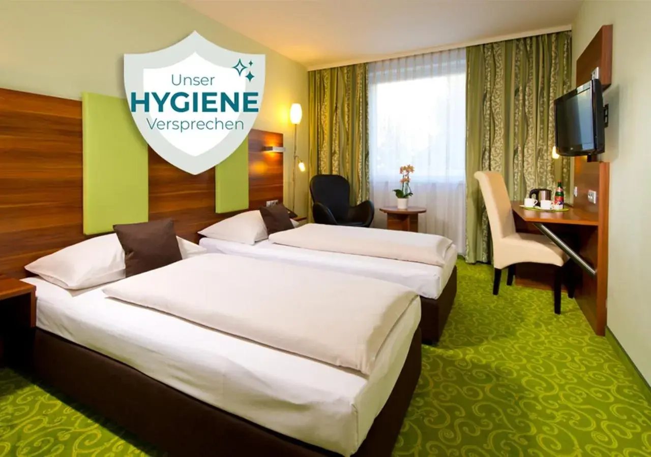 Bedroom in Achat Premium Hotel Budapest