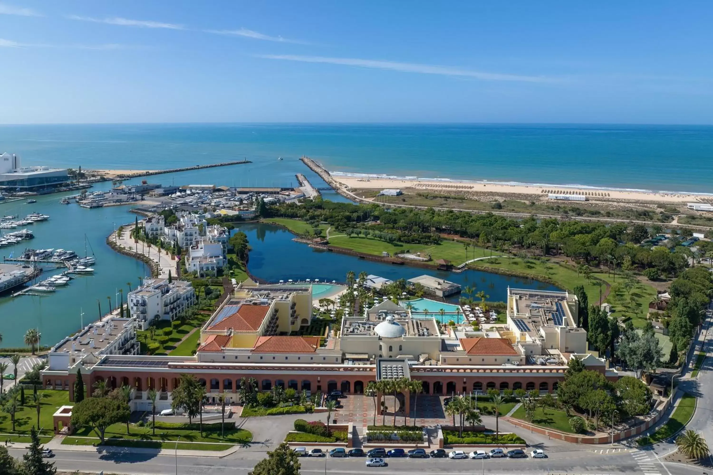 Property building, Bird's-eye View in Domes Lake Algarve, Autograph Collection