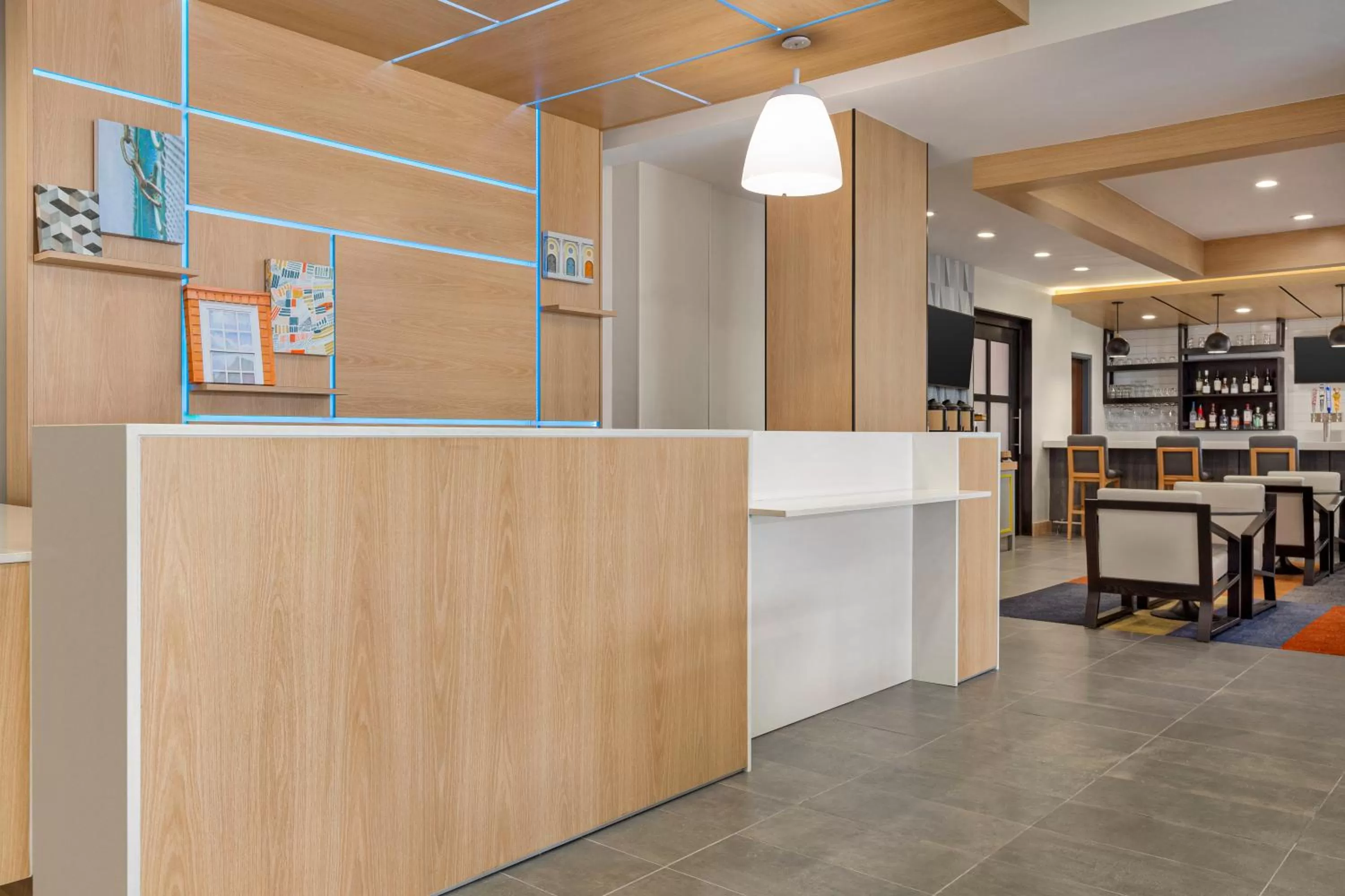 Lobby or reception in Hyatt House Bryan/College Station