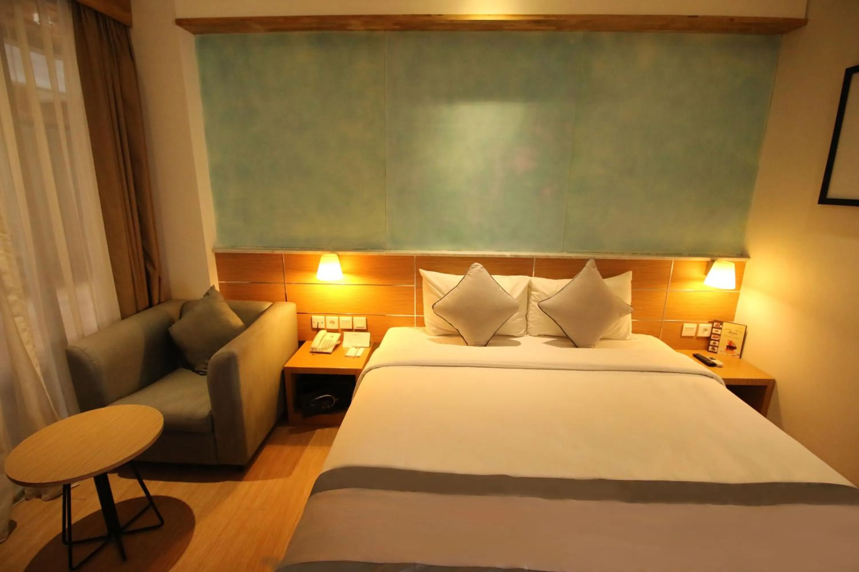 Bed in Liberta Hotel Jimbaran