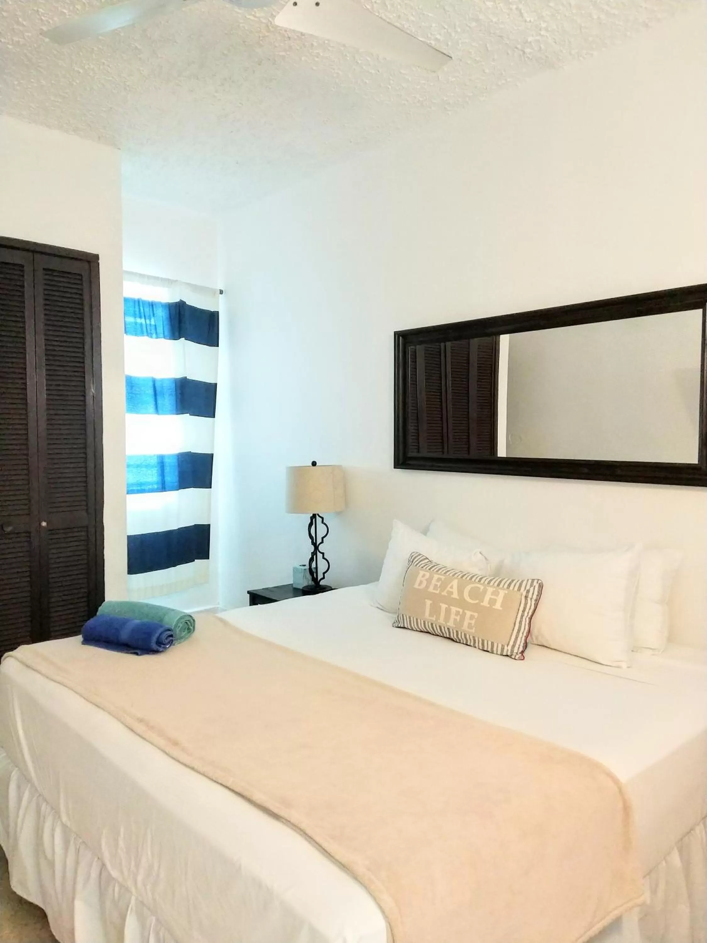 Bed in La Capitana Old San Juan Building