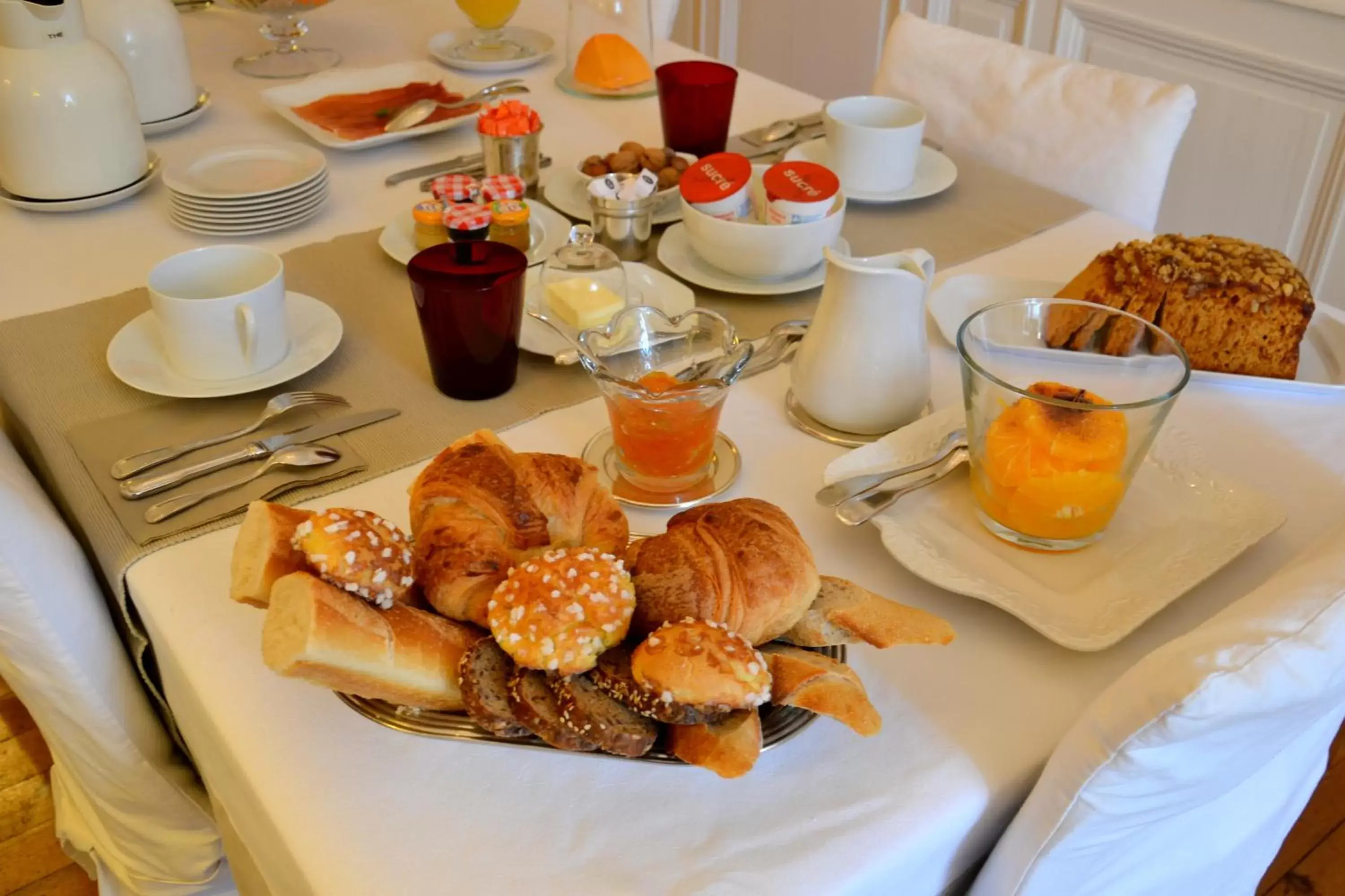 Continental breakfast, Breakfast in Clos de Bellefontaine B&B
