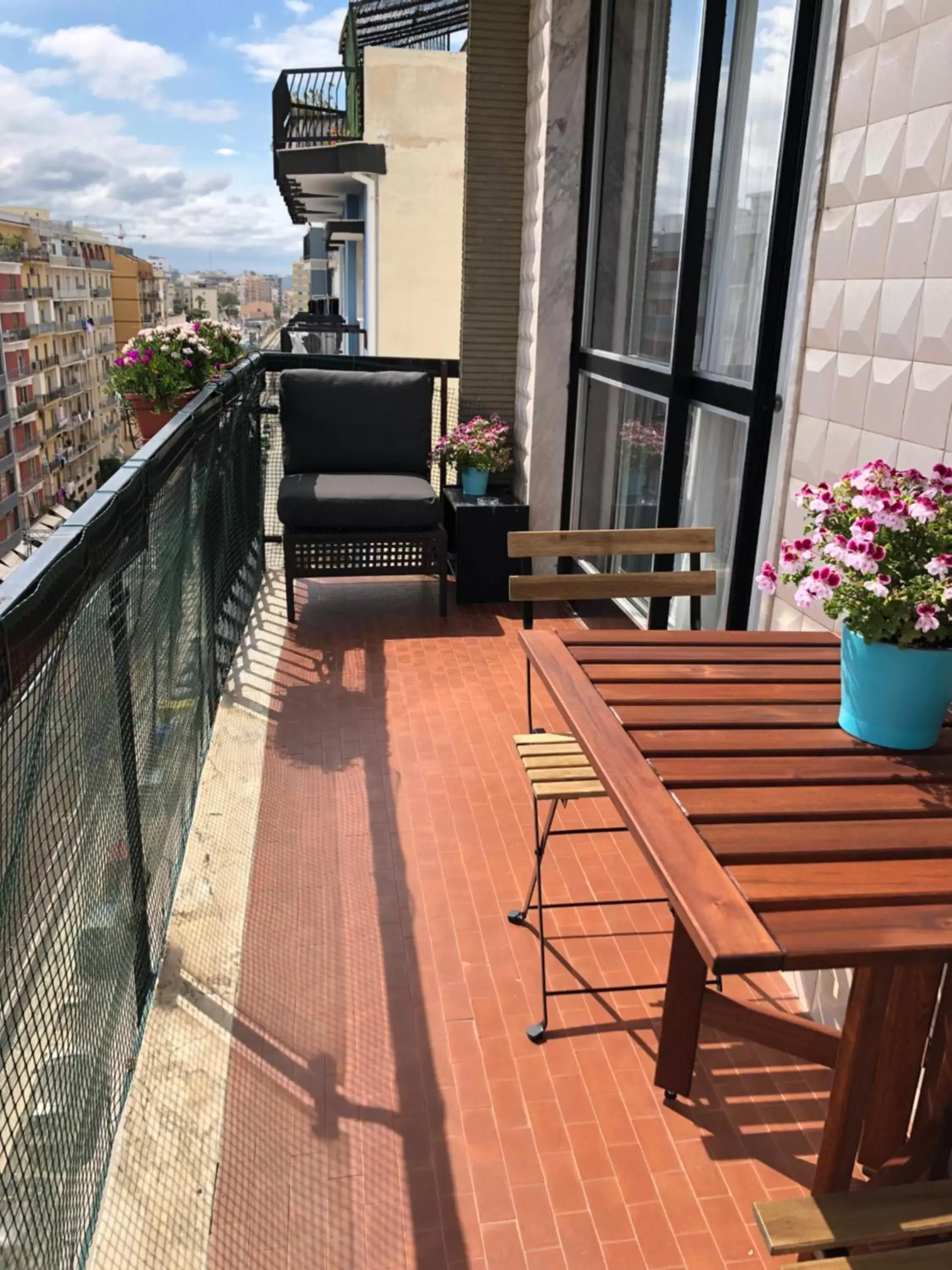 Balcony/Terrace in B&B La Terrazza Near The Beach