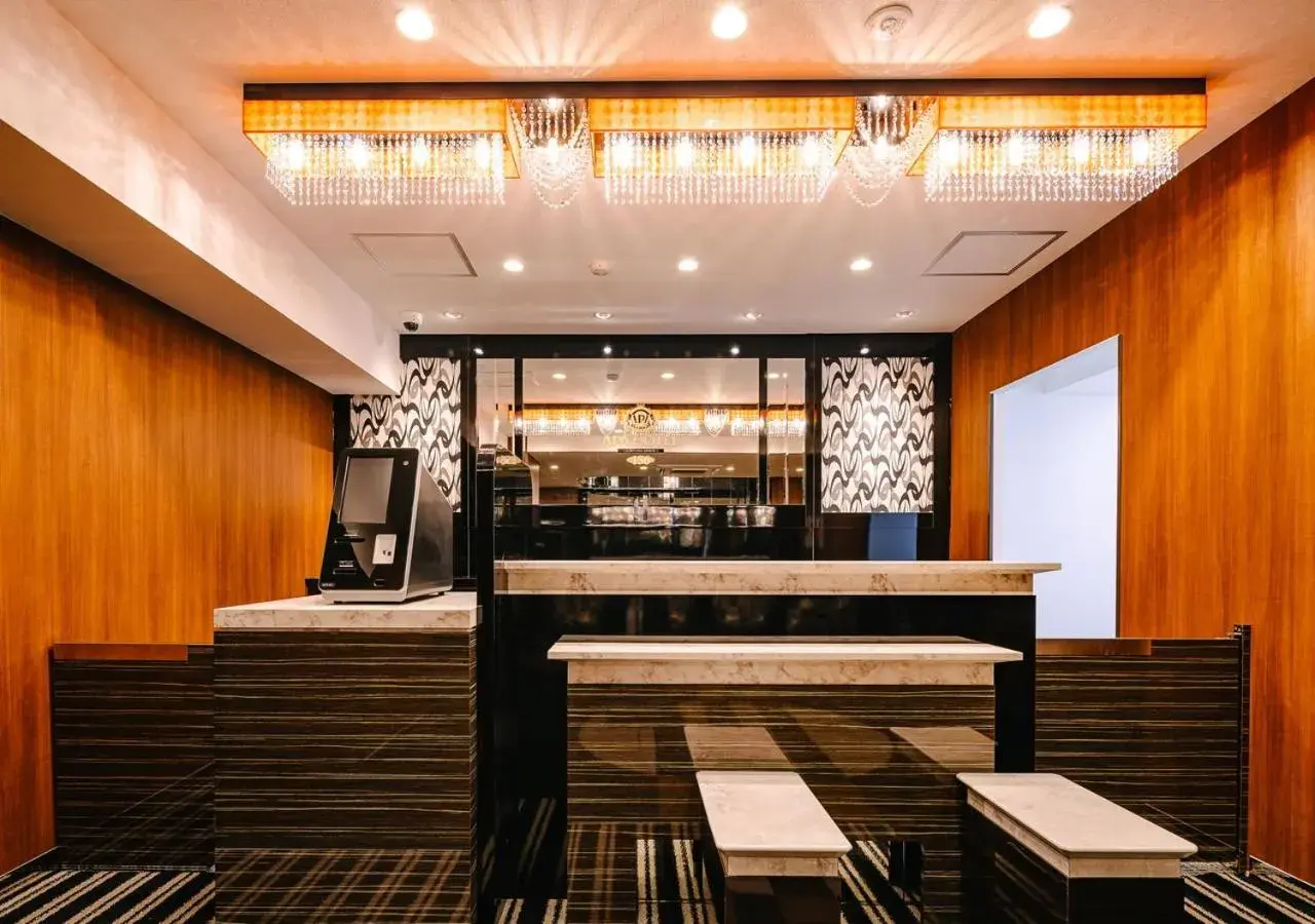 Lobby or reception in APA Hotel Koriyama Ekimae Lobby or reception in APA Hotel Koriyama Ekimae