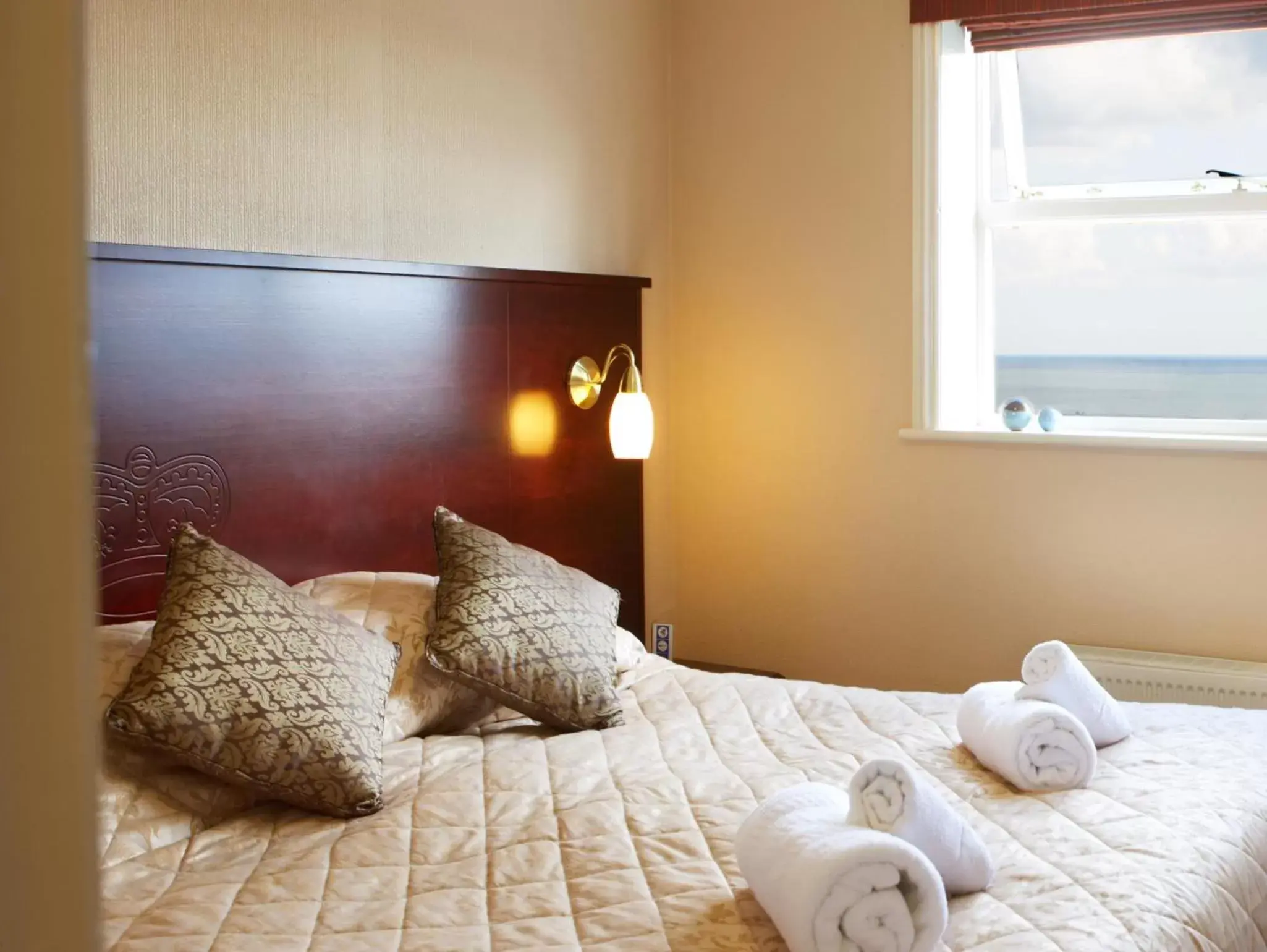 Bed in Crown Spa Hotel Scarborough by Compass Hospitality