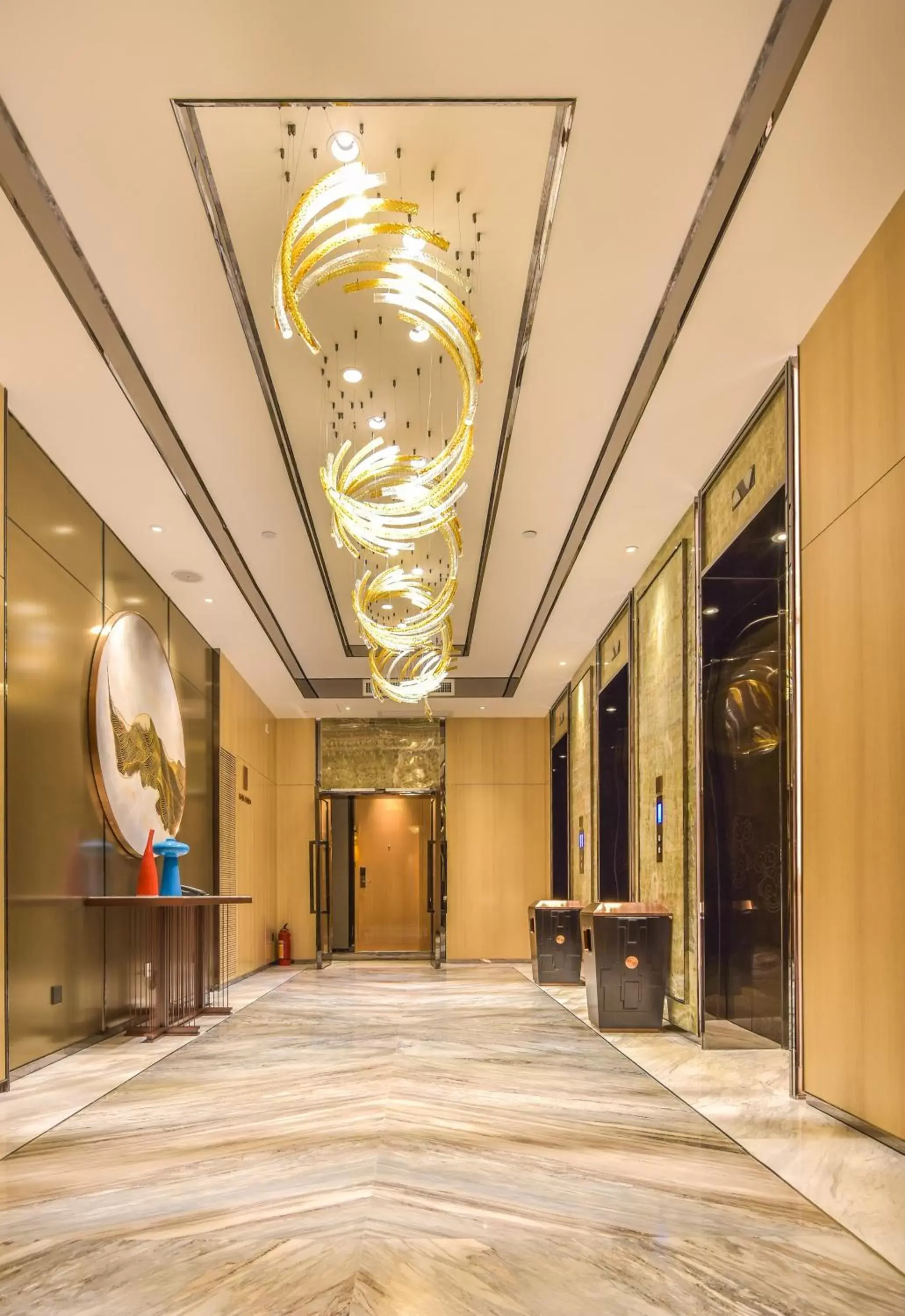 Decorative detail in Zhuhai Longzhuda International Hotel
