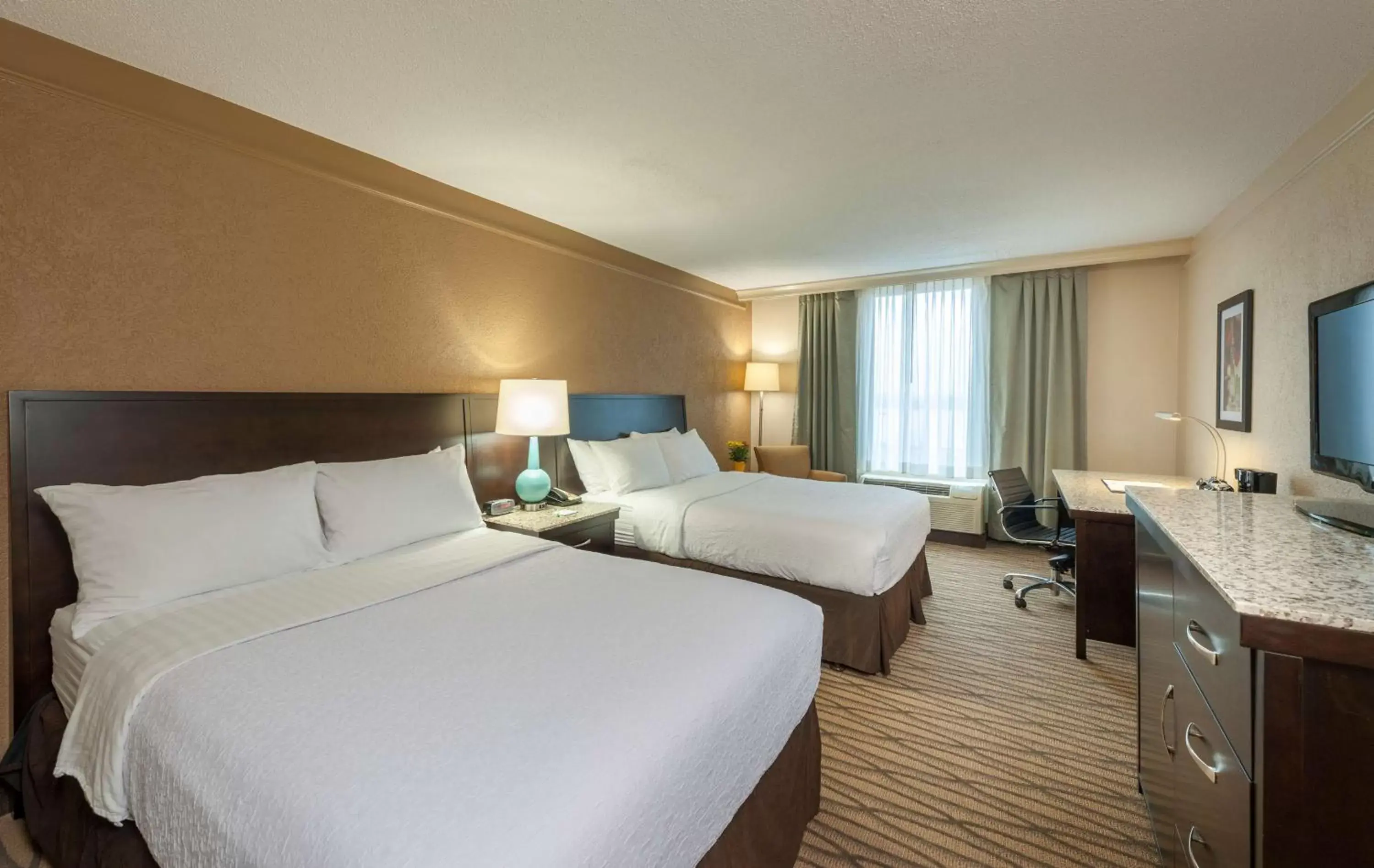 Queen Room with Two Queen Beds and Work Desk - Non-Smoking in Best Western Plus Strongsville Cleveland Queen Room with Two Queen Beds and Work Desk - Non-Smoking in Best Western Plus Strongsville Cleveland