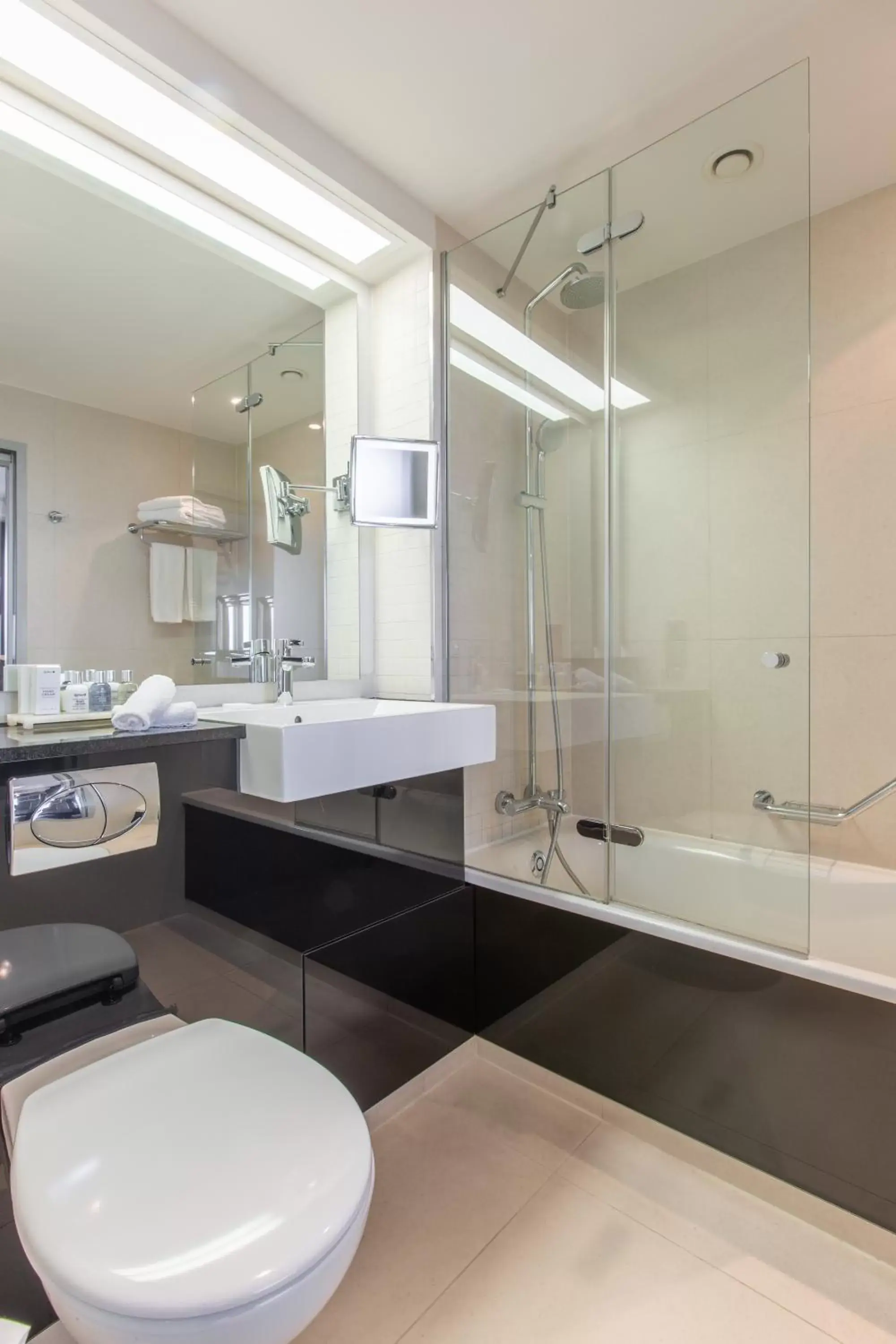 Toilet, Bathroom in Radisson Blu Hotel, Hamburg