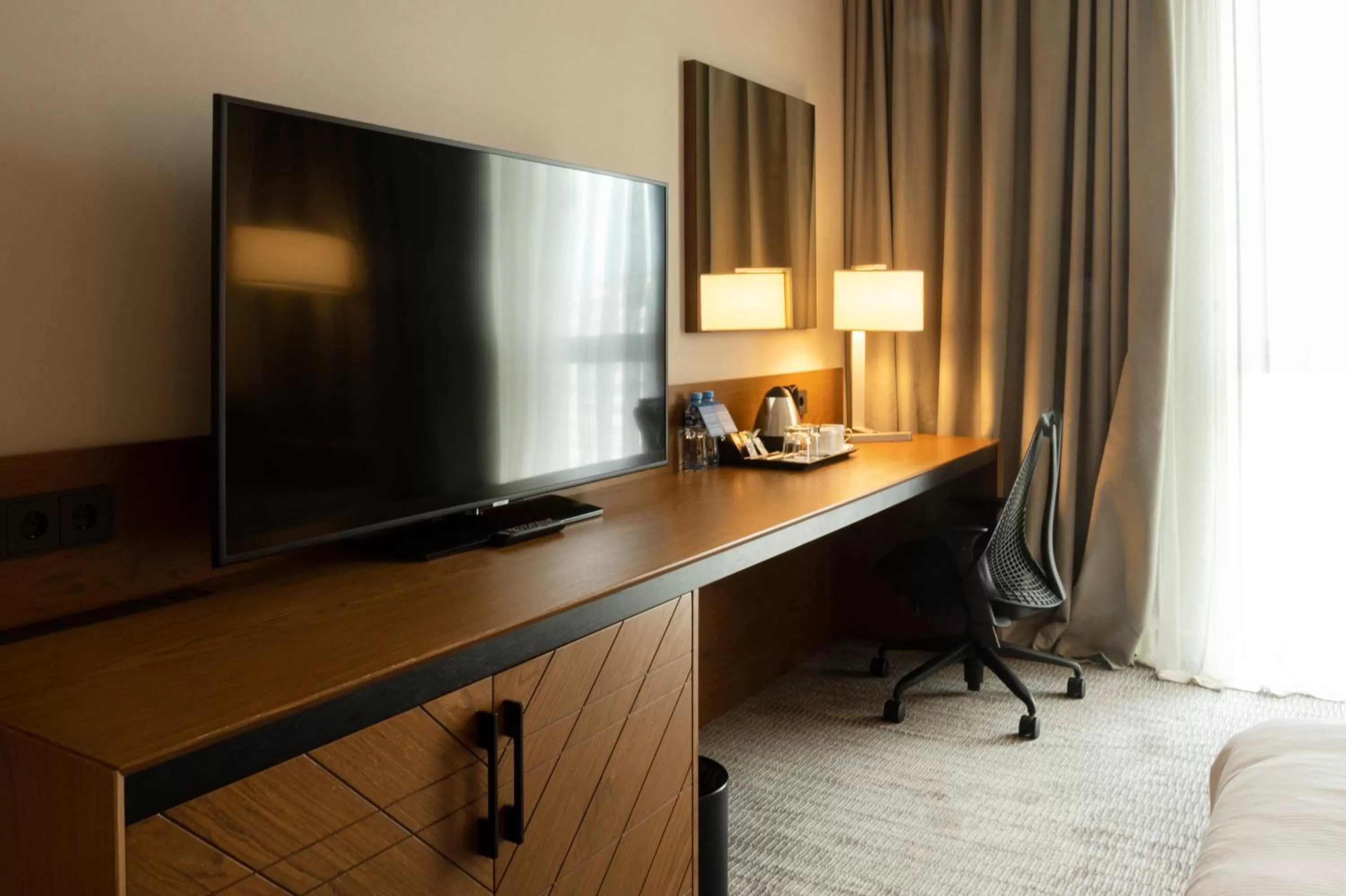 TV and multimedia in Hilton Garden Inn Tbilisi Chavchavadze