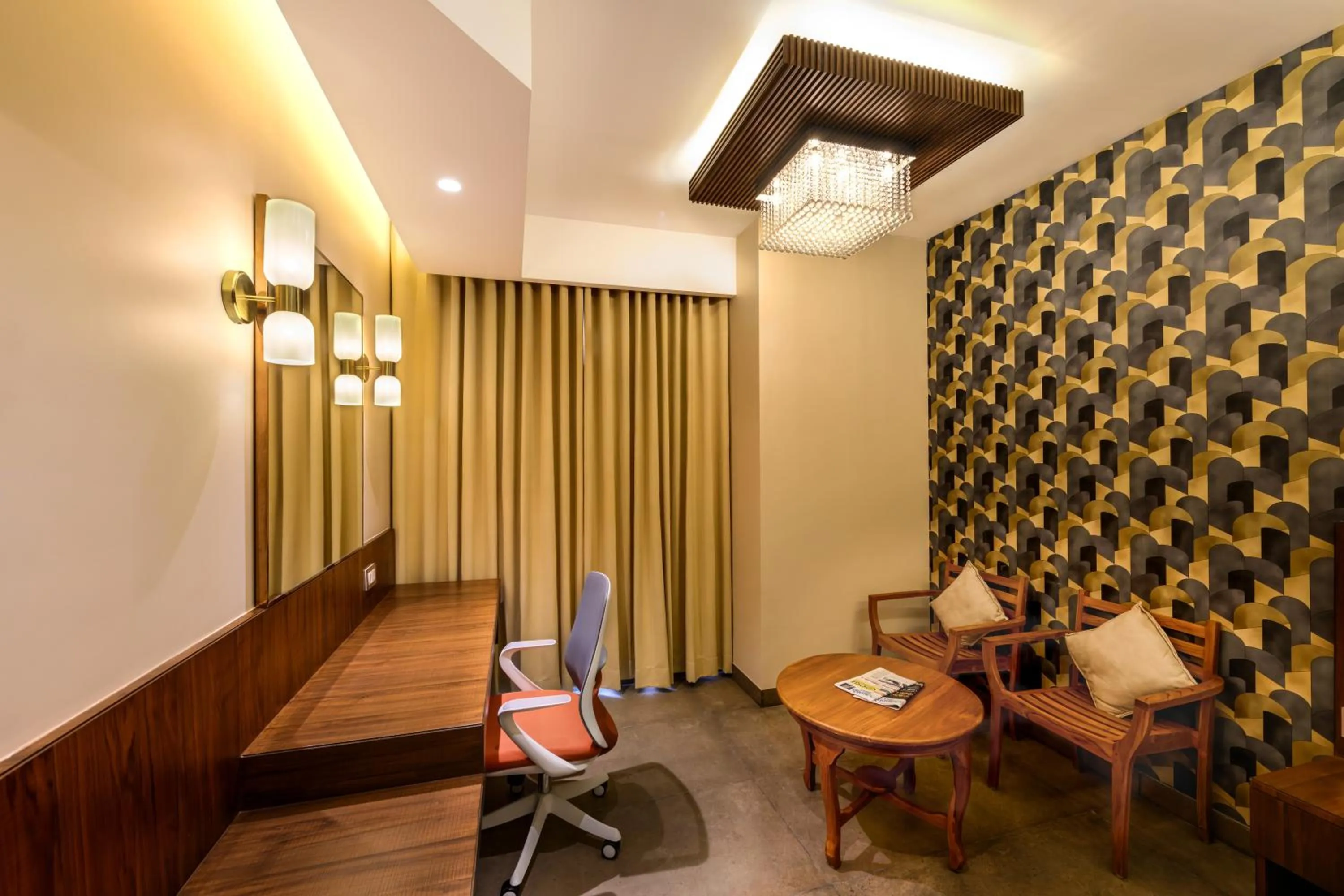 Seating area in Sundex Hotel