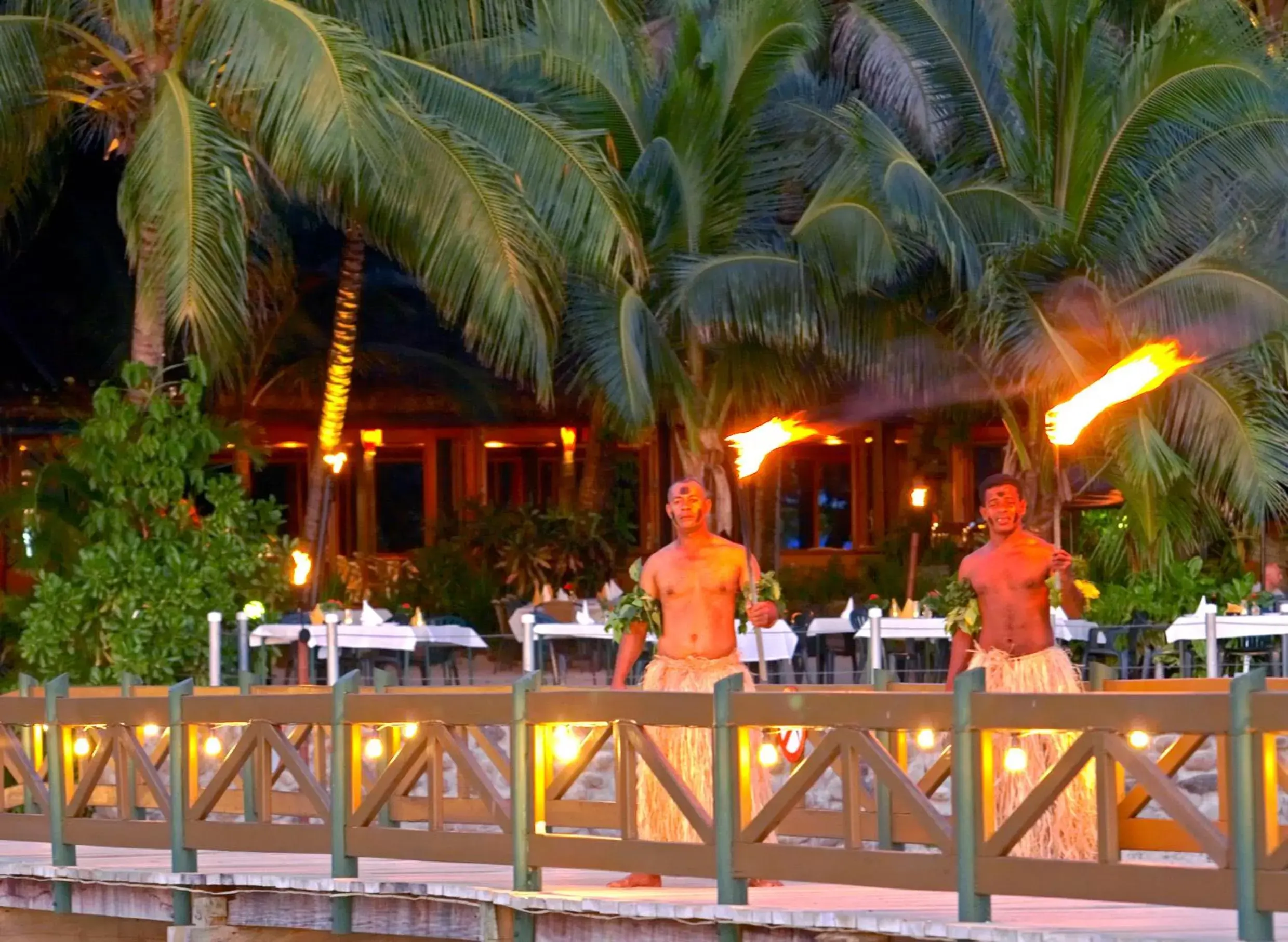 Staff, Restaurant/Places to Eat in First Landing Beach Resort & Villas