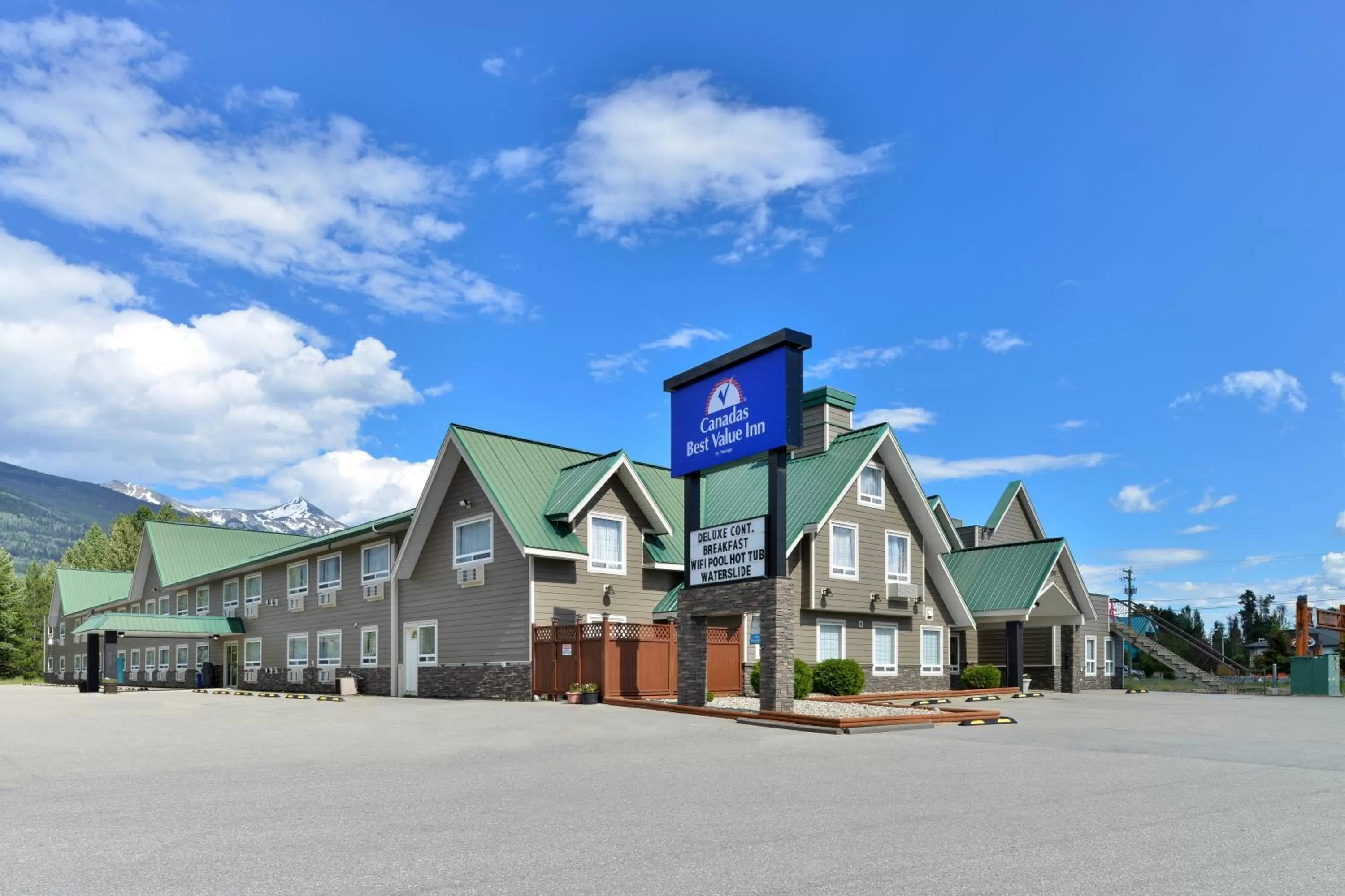 On site in Canadas Best Value Inn Valemount