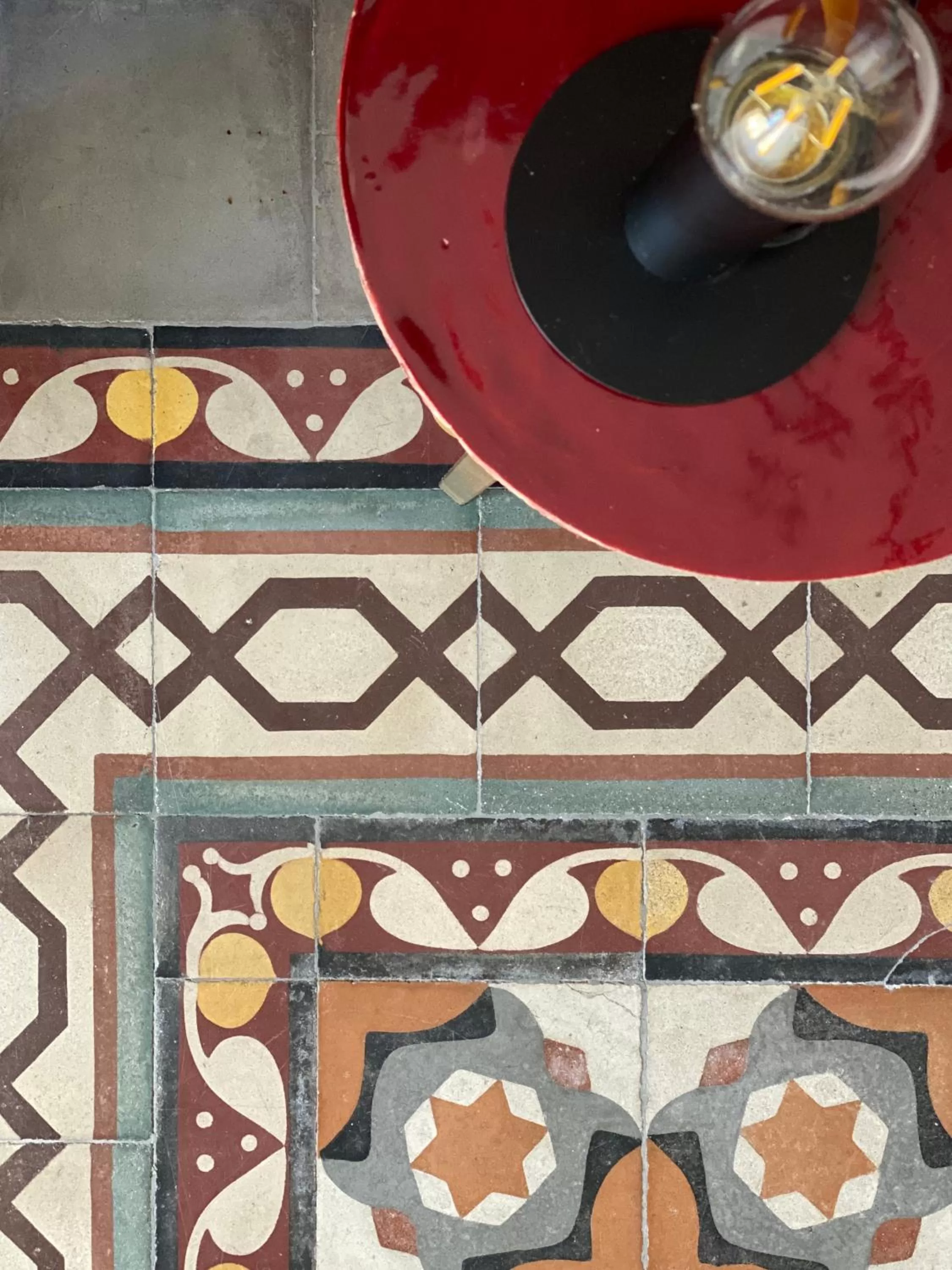 Decorative detail in B&B Palazzo Corselli