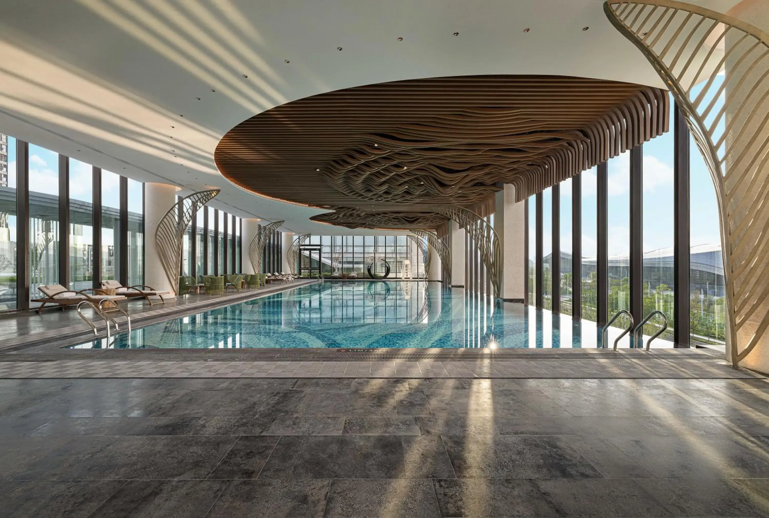 Pool view, Swimming Pool in The Westin Yantai