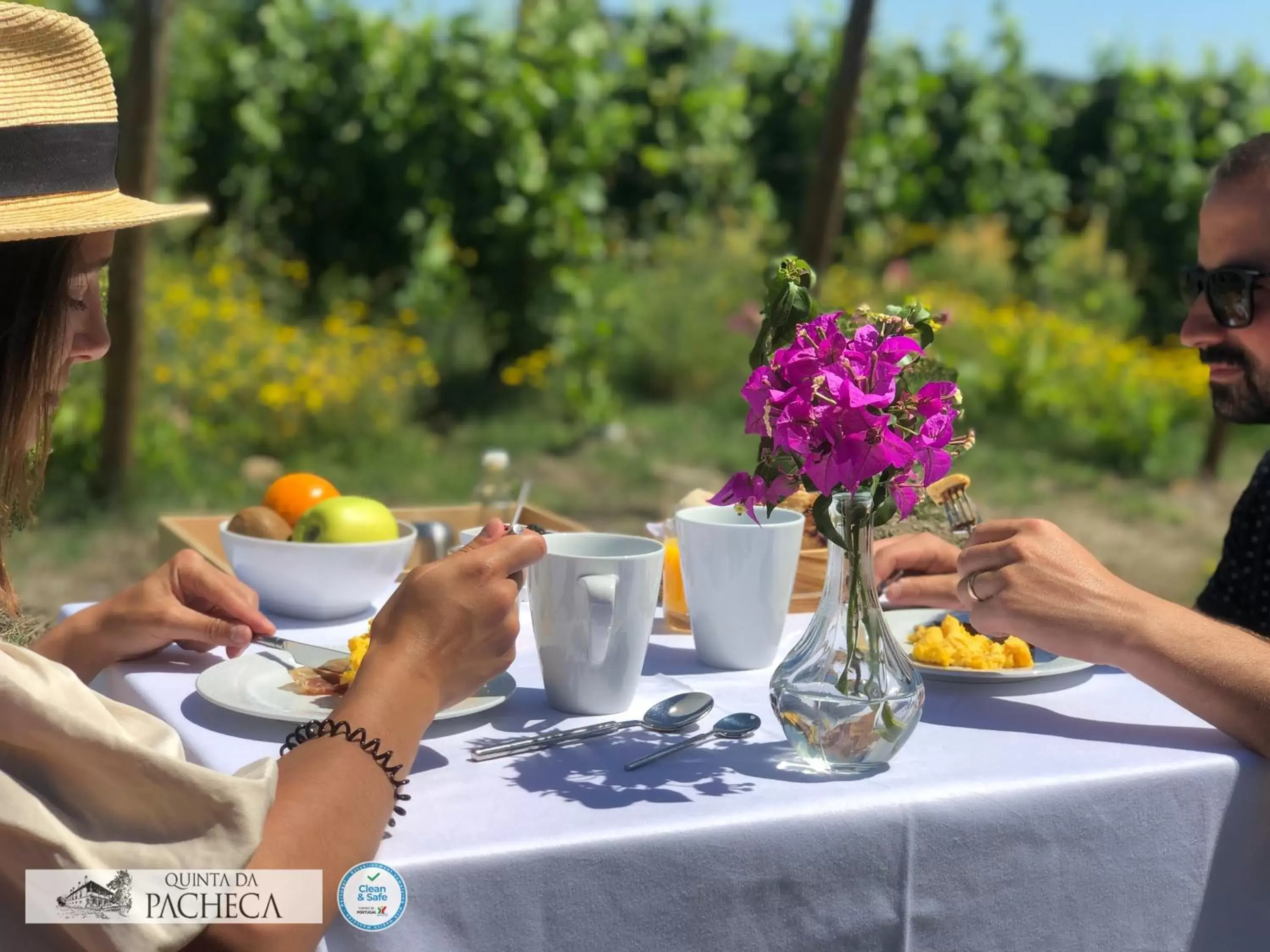 Continental breakfast in The Wine House Hotel - Quinta da Pacheca