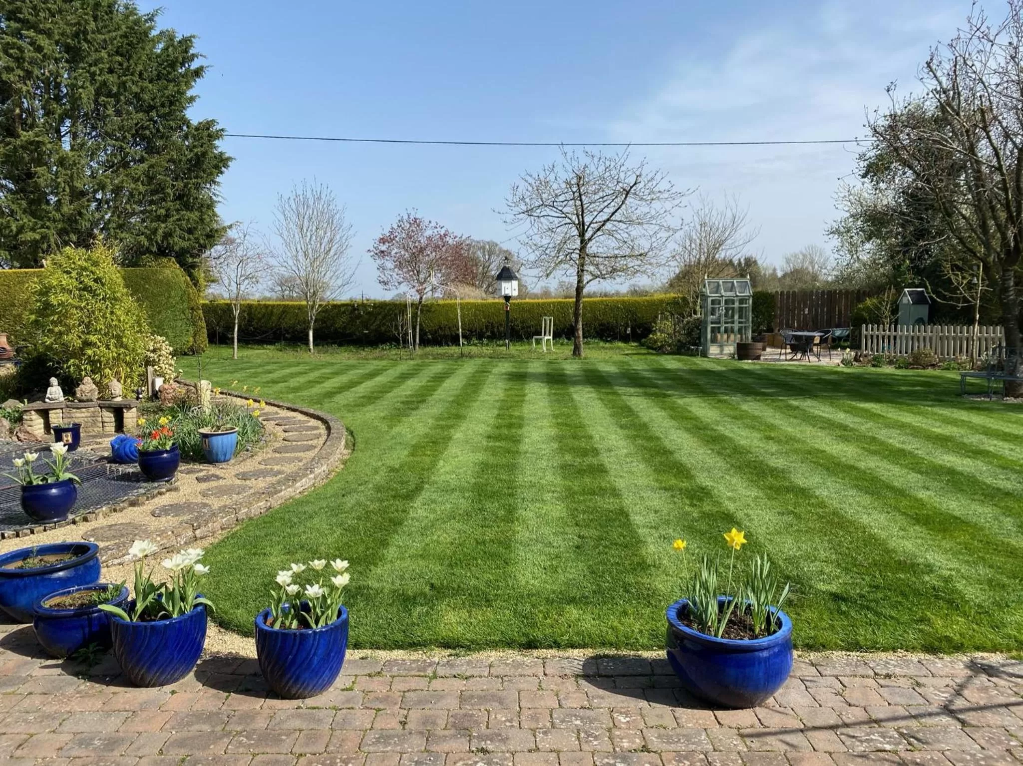 Garden view in Orchard Side Bed and Breakfast