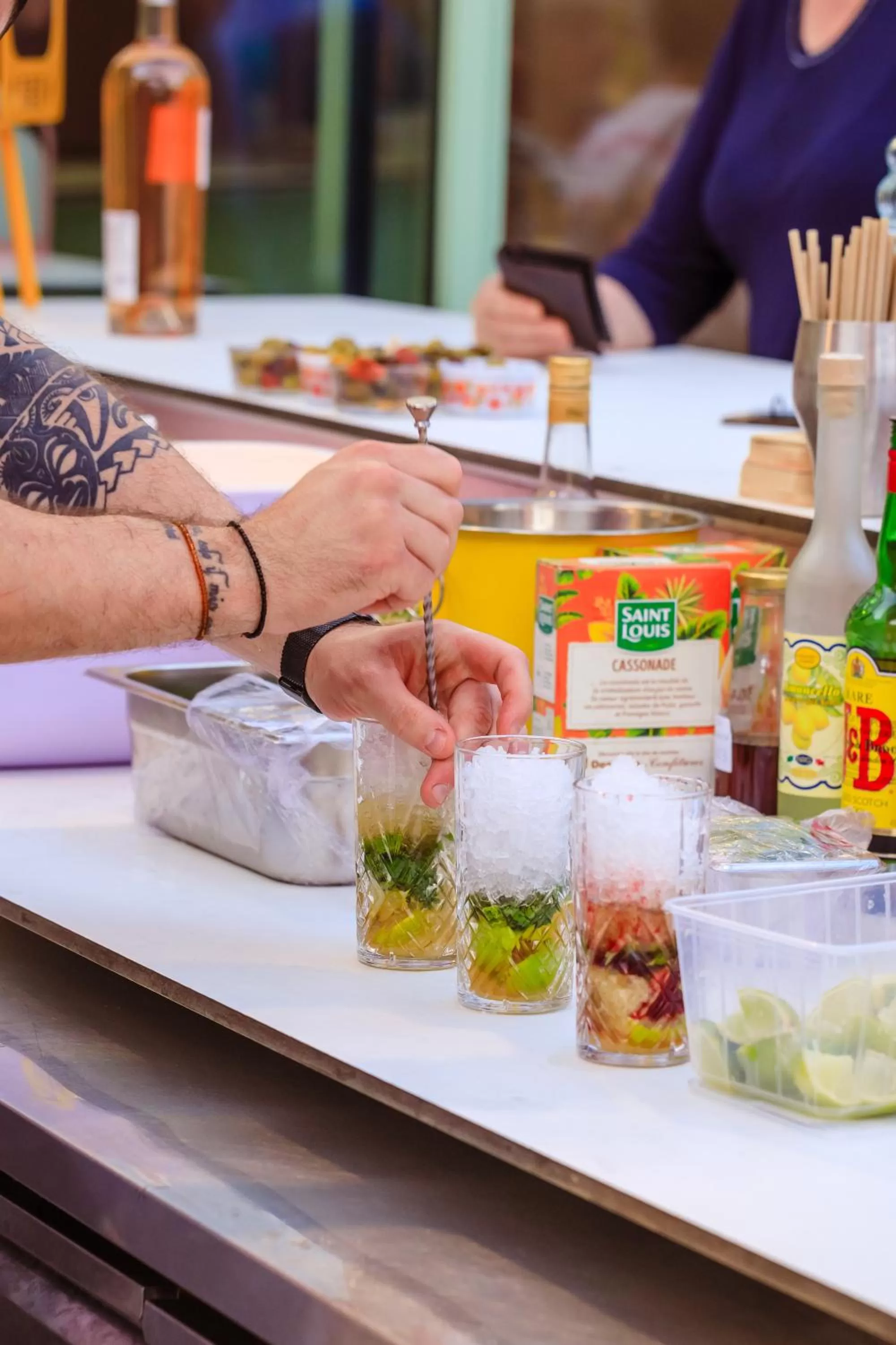 Drinks in greet hôtel Pont du Gard - Route d'Avignon