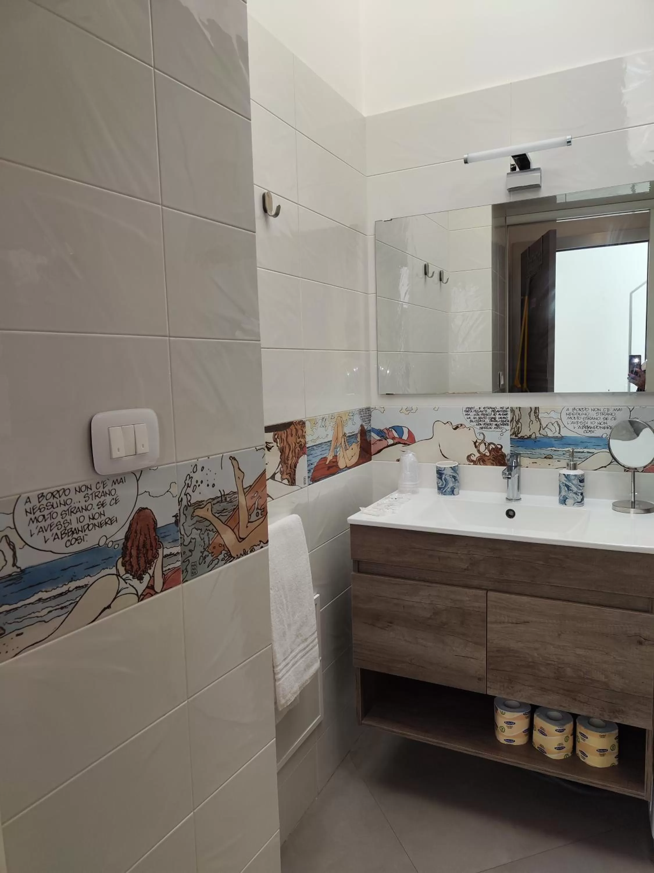 Bathroom in San Francesco Rooms and Apartment with Terrace in Palermo Locazione Turistica