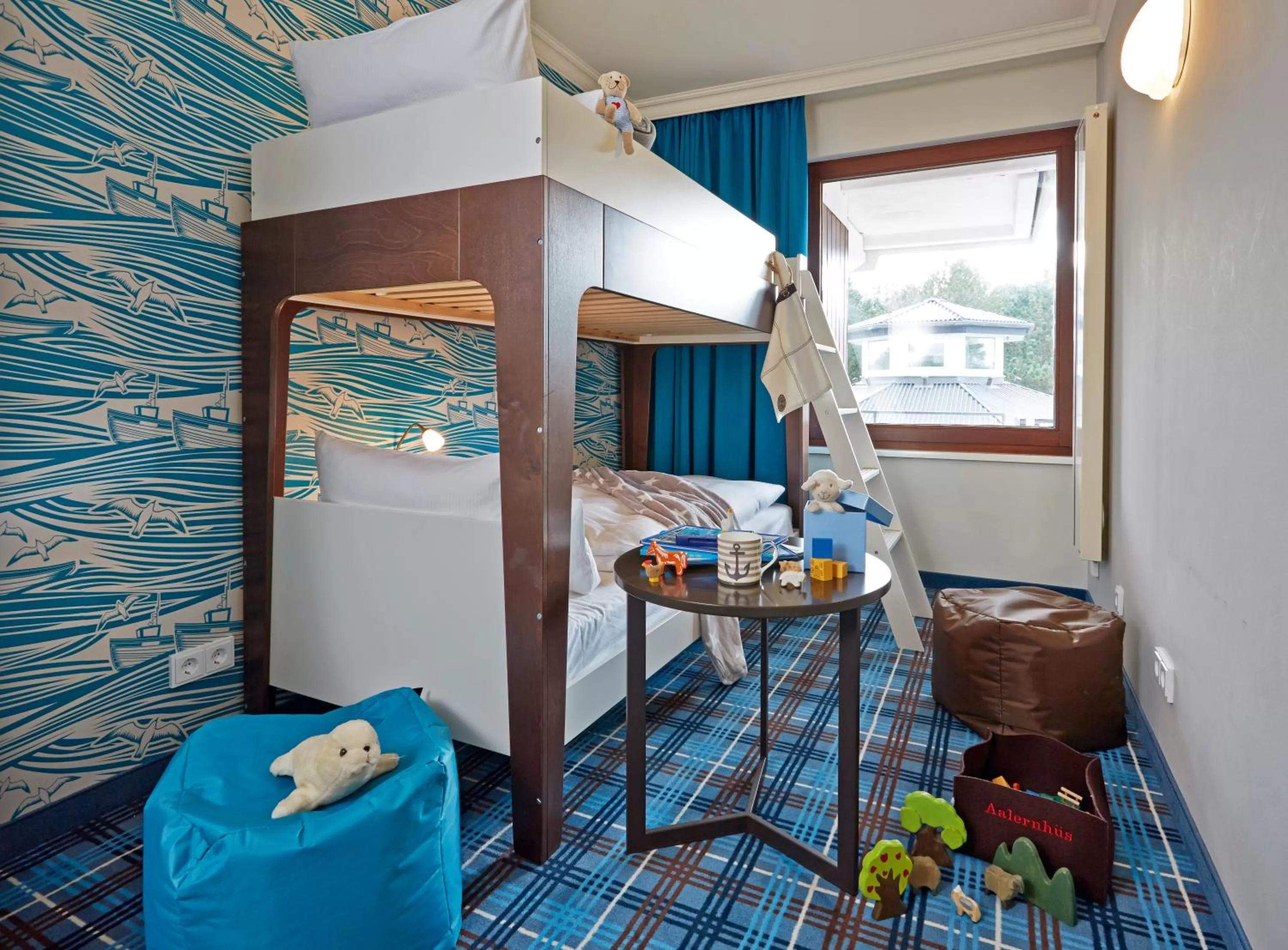 Bed in Aalernhüs hotel & spa