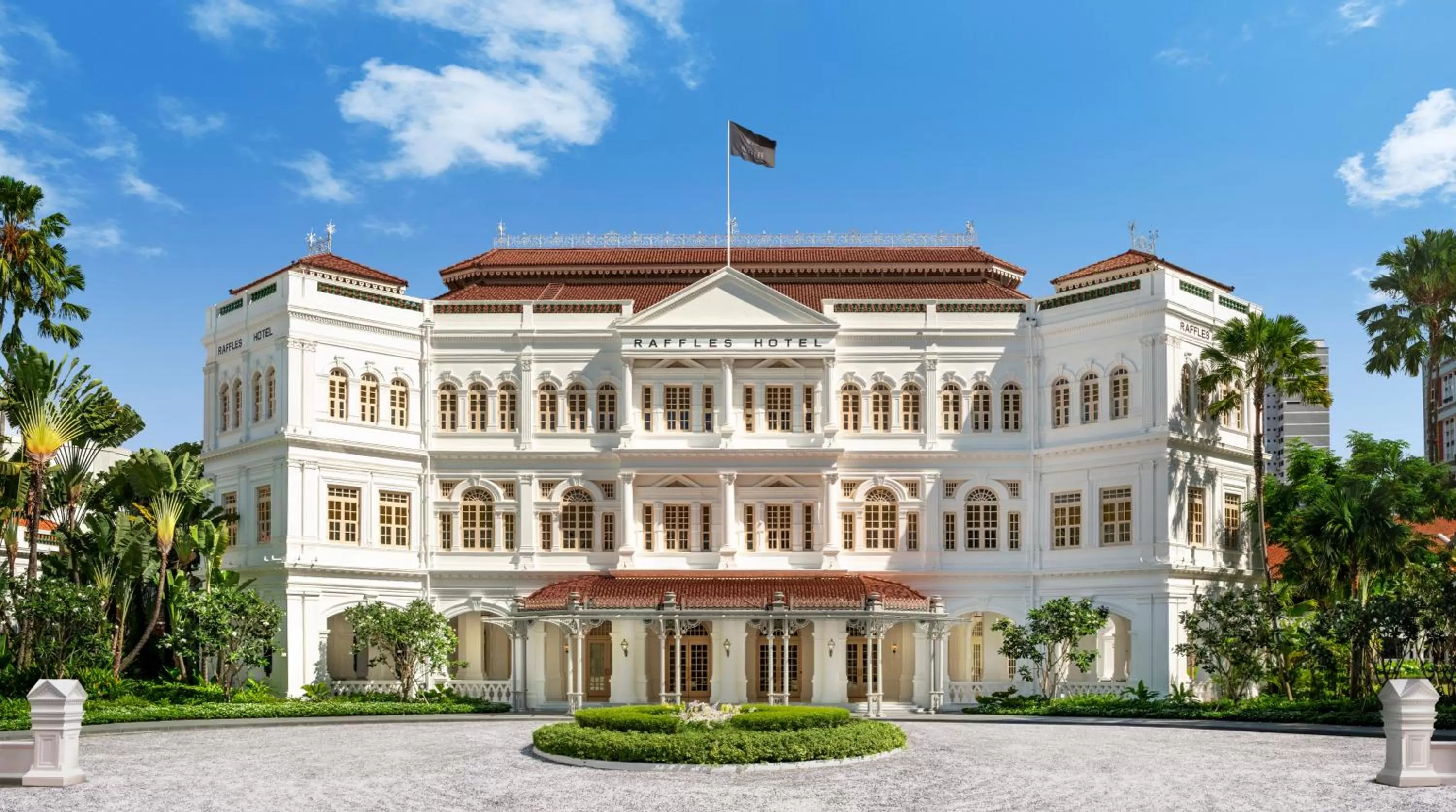 Property building in Raffles Singapore