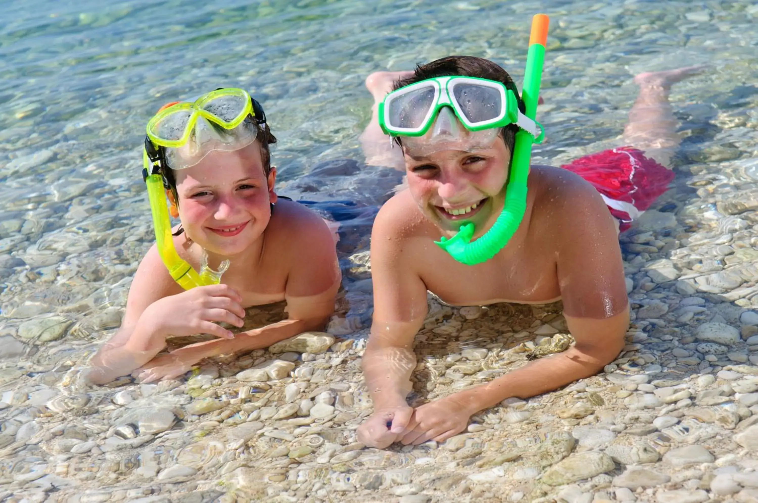 Beach, Children in Hotel Valamar Diamant