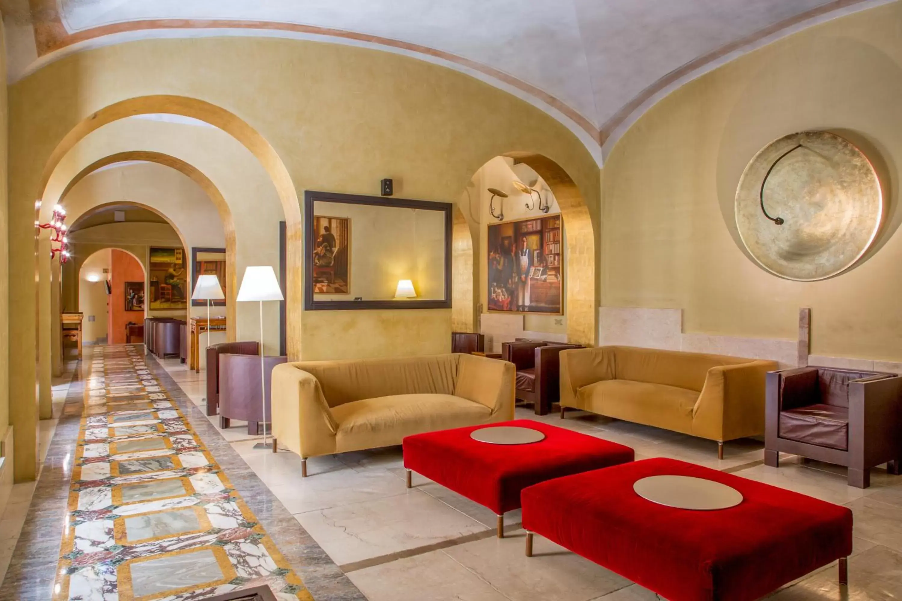 Lobby or reception, Seating Area in UNAWAY Hotel Empire Roma