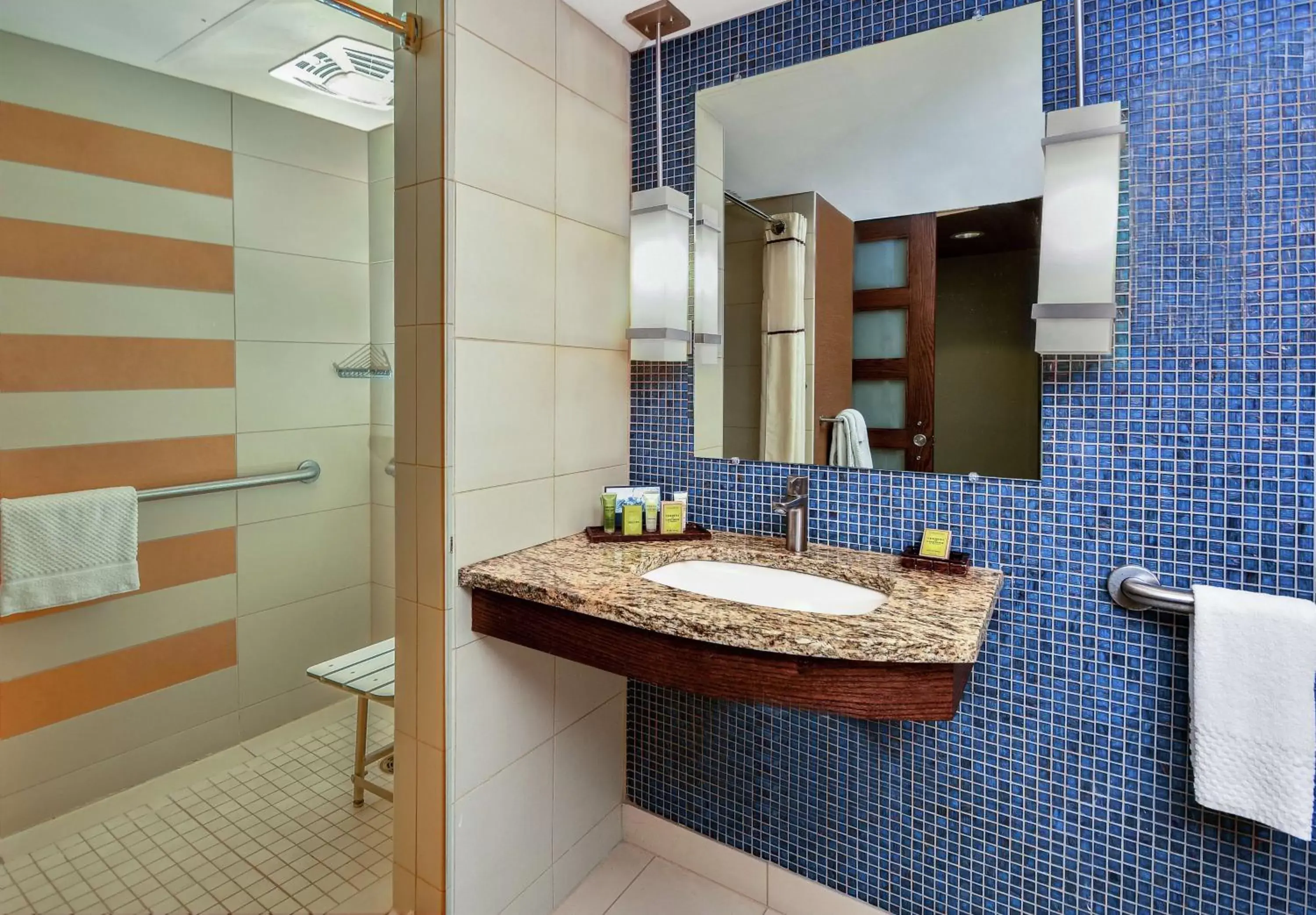 Bathroom in Hilton Palacio del Rio Bathroom in Hilton Palacio del Rio