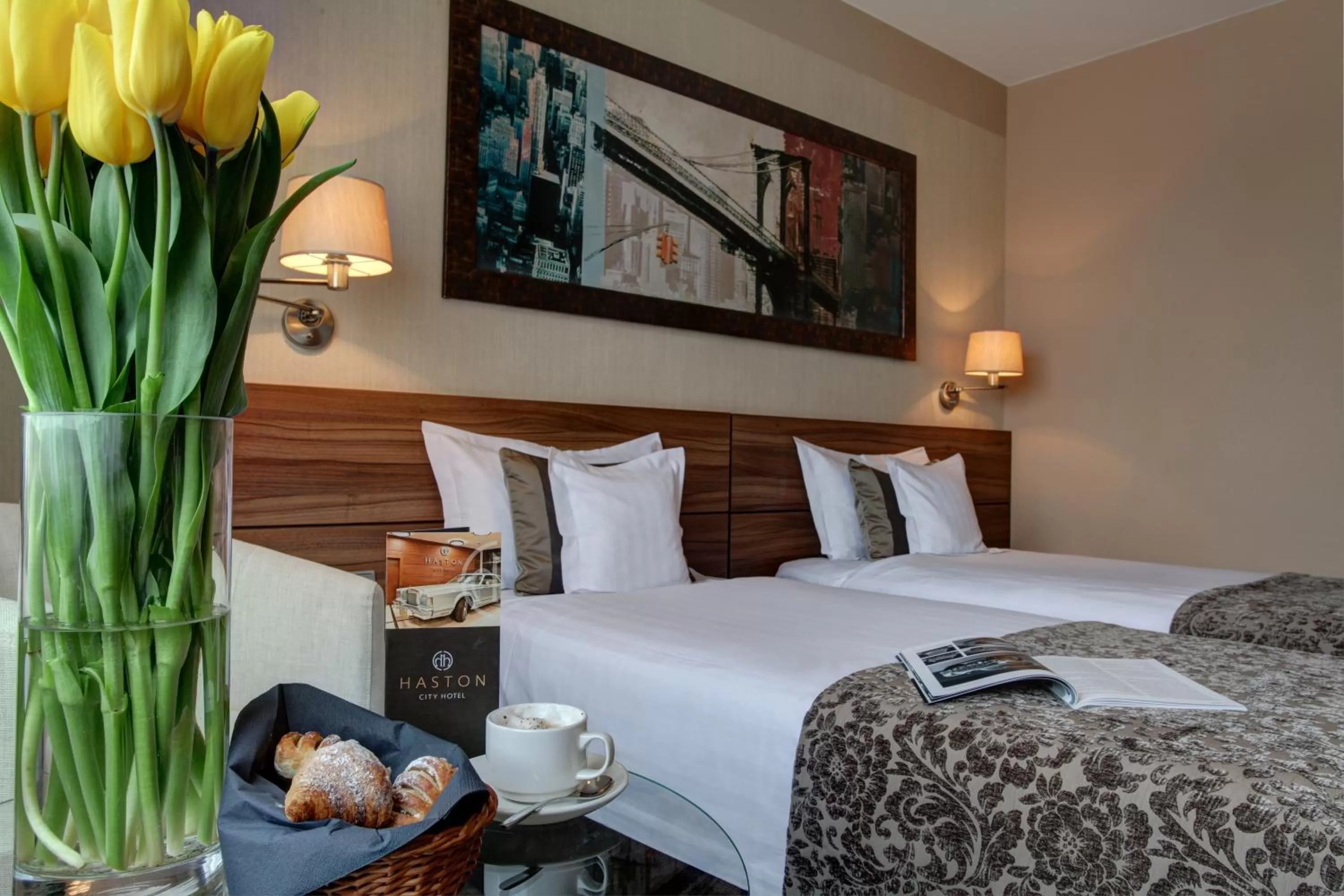 Photo of the whole room, Bed in Haston City Hotel