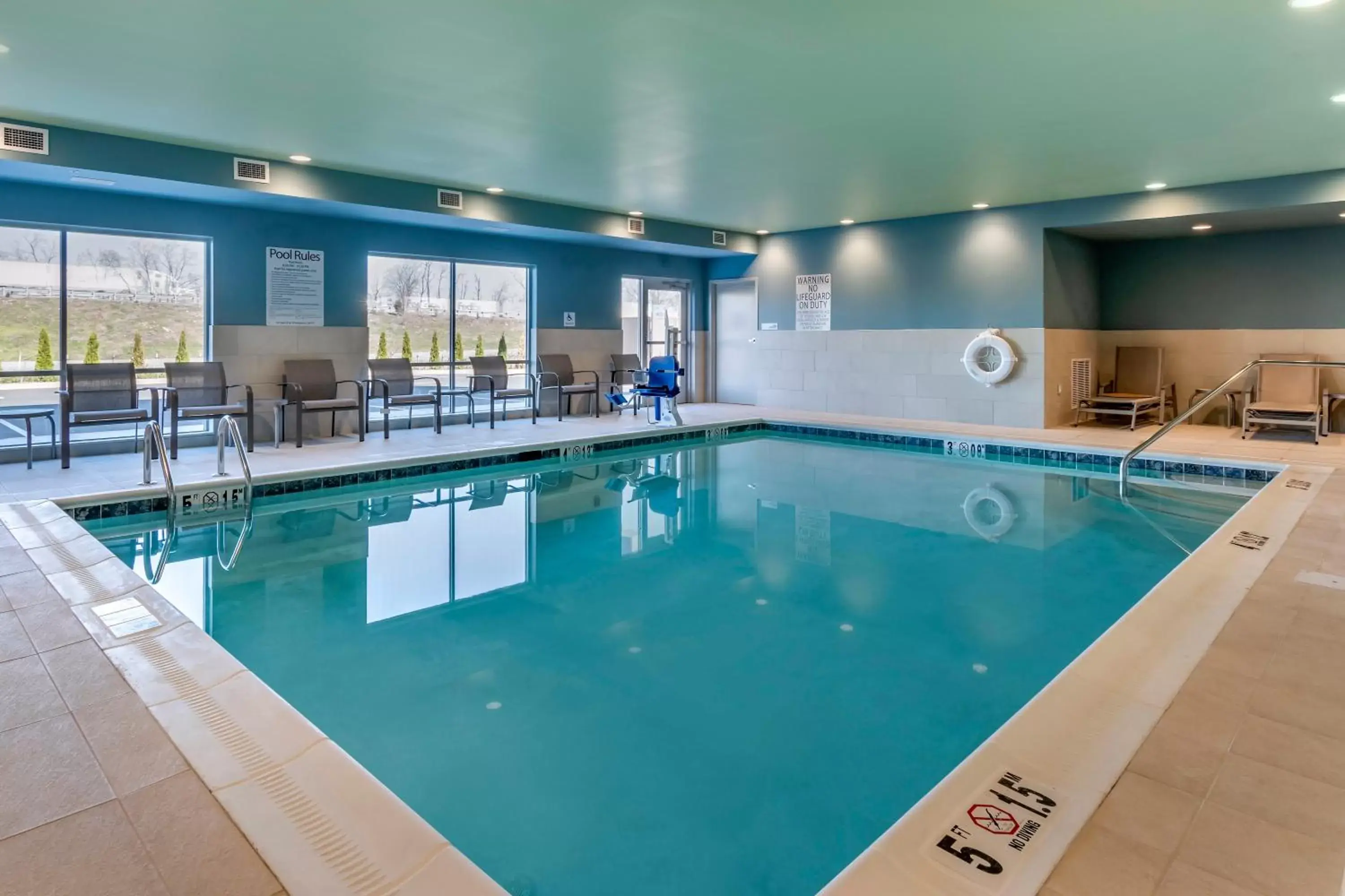 Swimming Pool in Holiday Inn Express & Suites - Carlisle Southwest I-81, an IHG Hotel