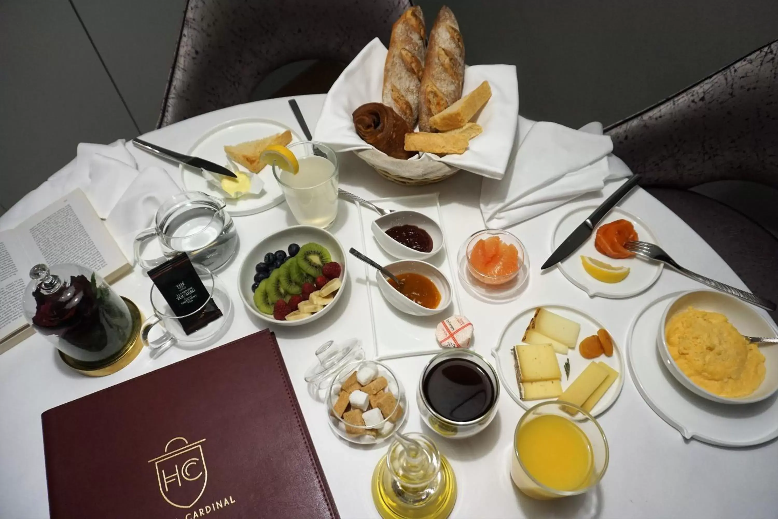 Continental breakfast, Breakfast in Hôtel Cardinal Bordeaux Centre