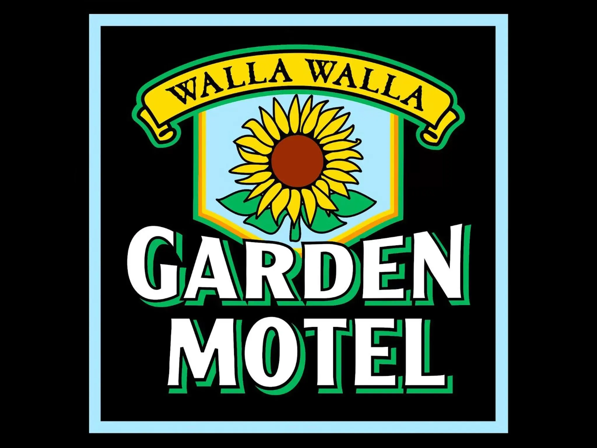 Logo/Certificate/Sign in Walla Walla Garden Motel