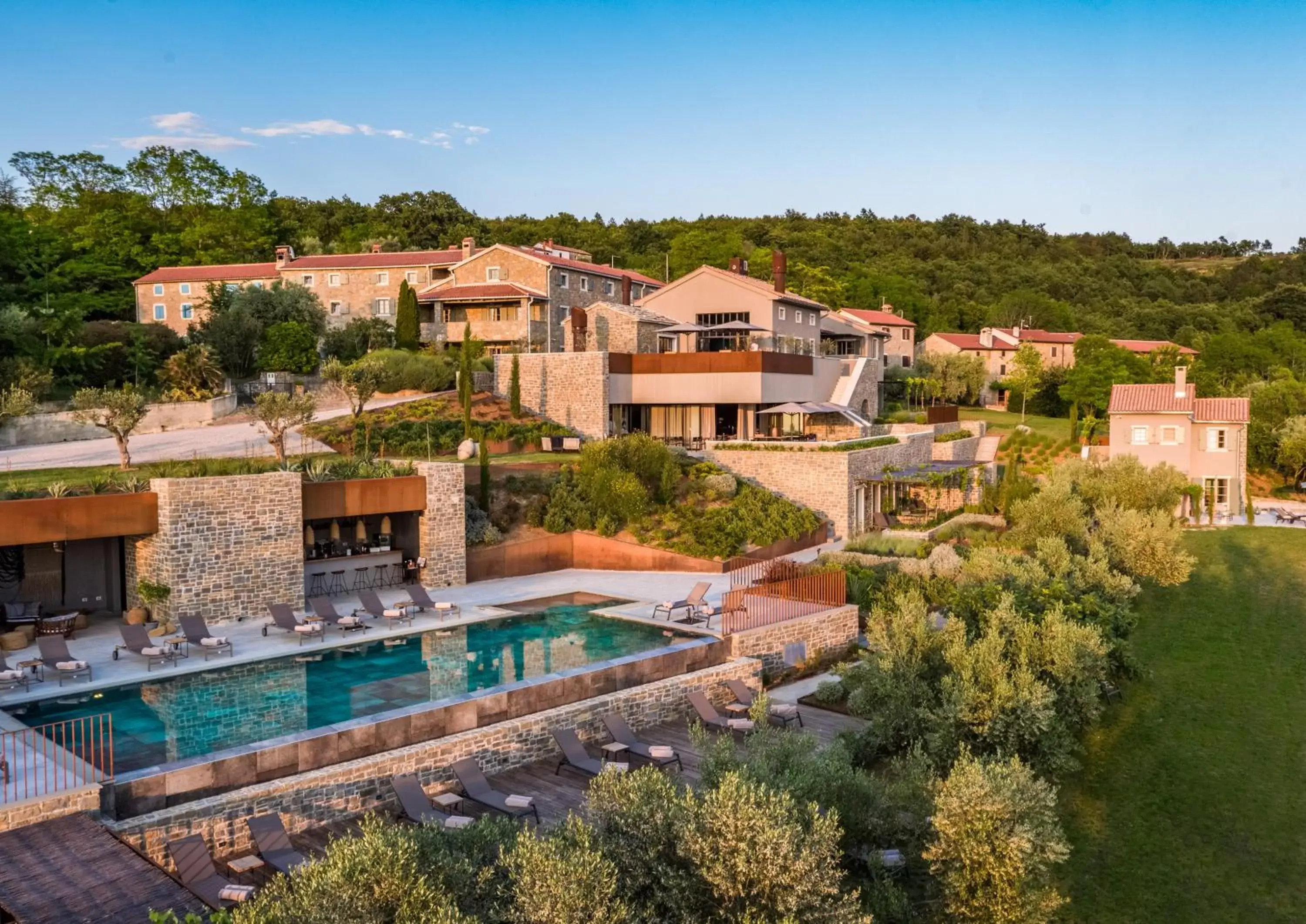 Pool View in San Canzian Village & Hotel