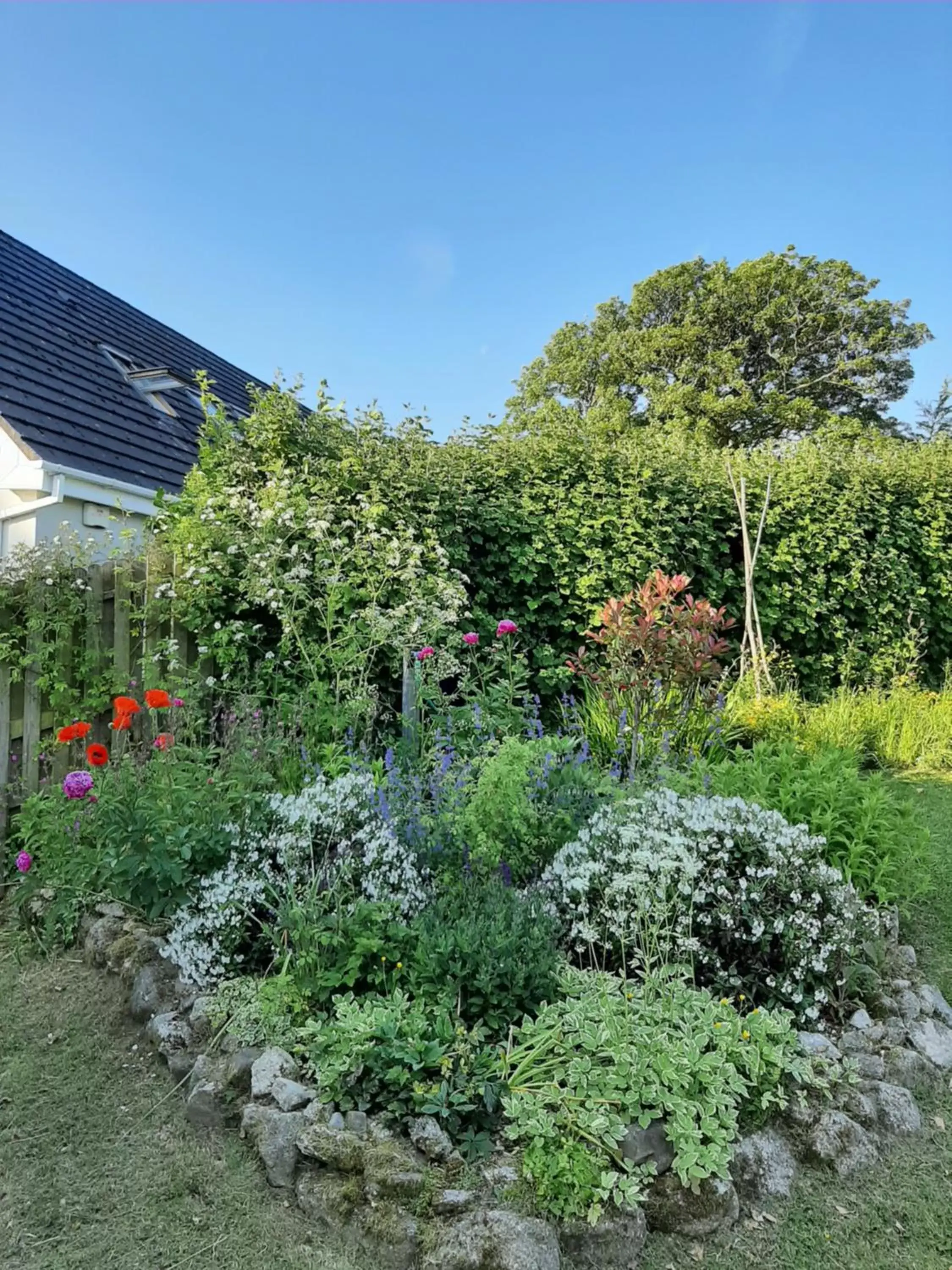 Garden in Abhainn Ri Farmhouse