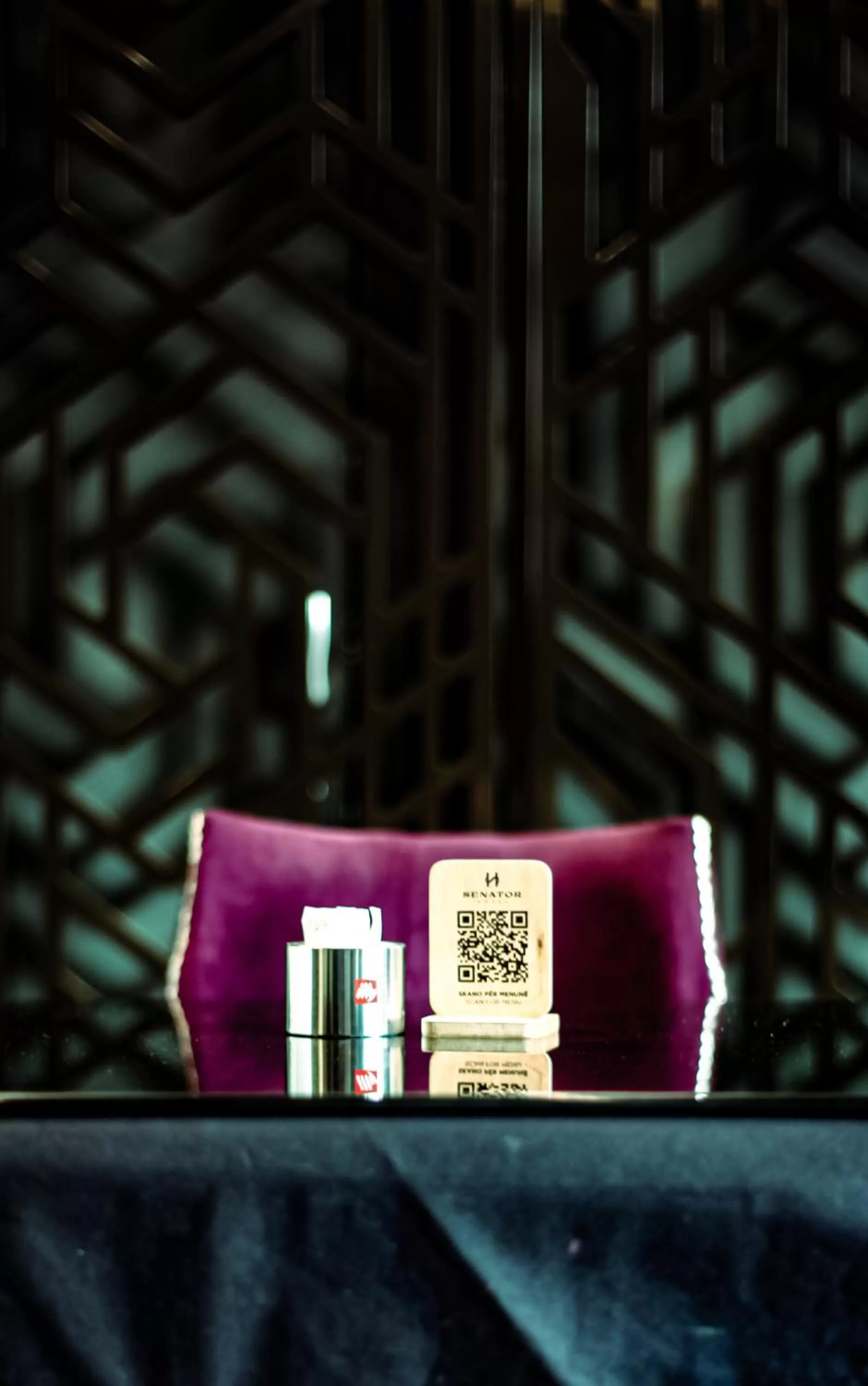 Property logo or sign in Senator Hotel