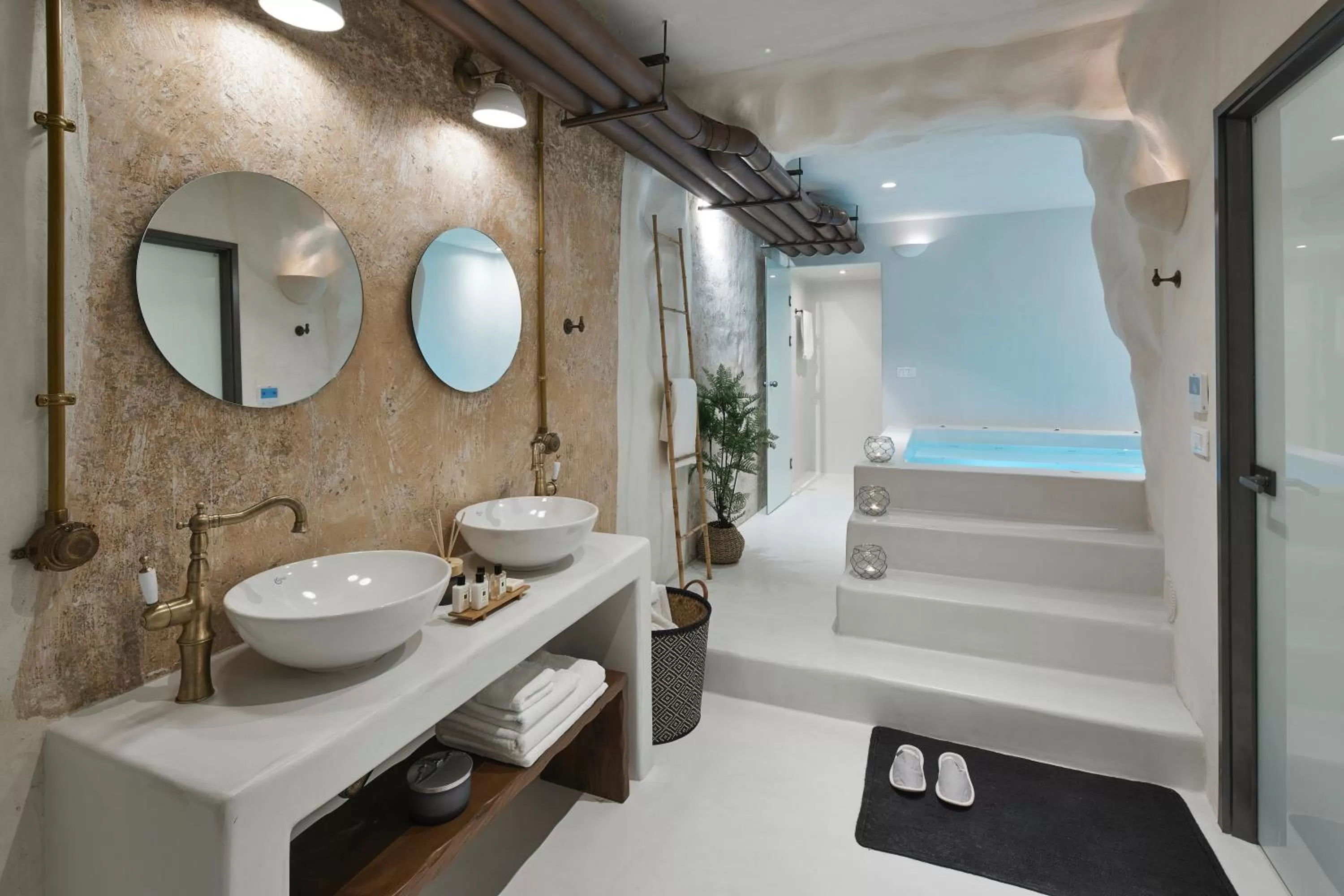 Bathroom in Winery Hotel 1870