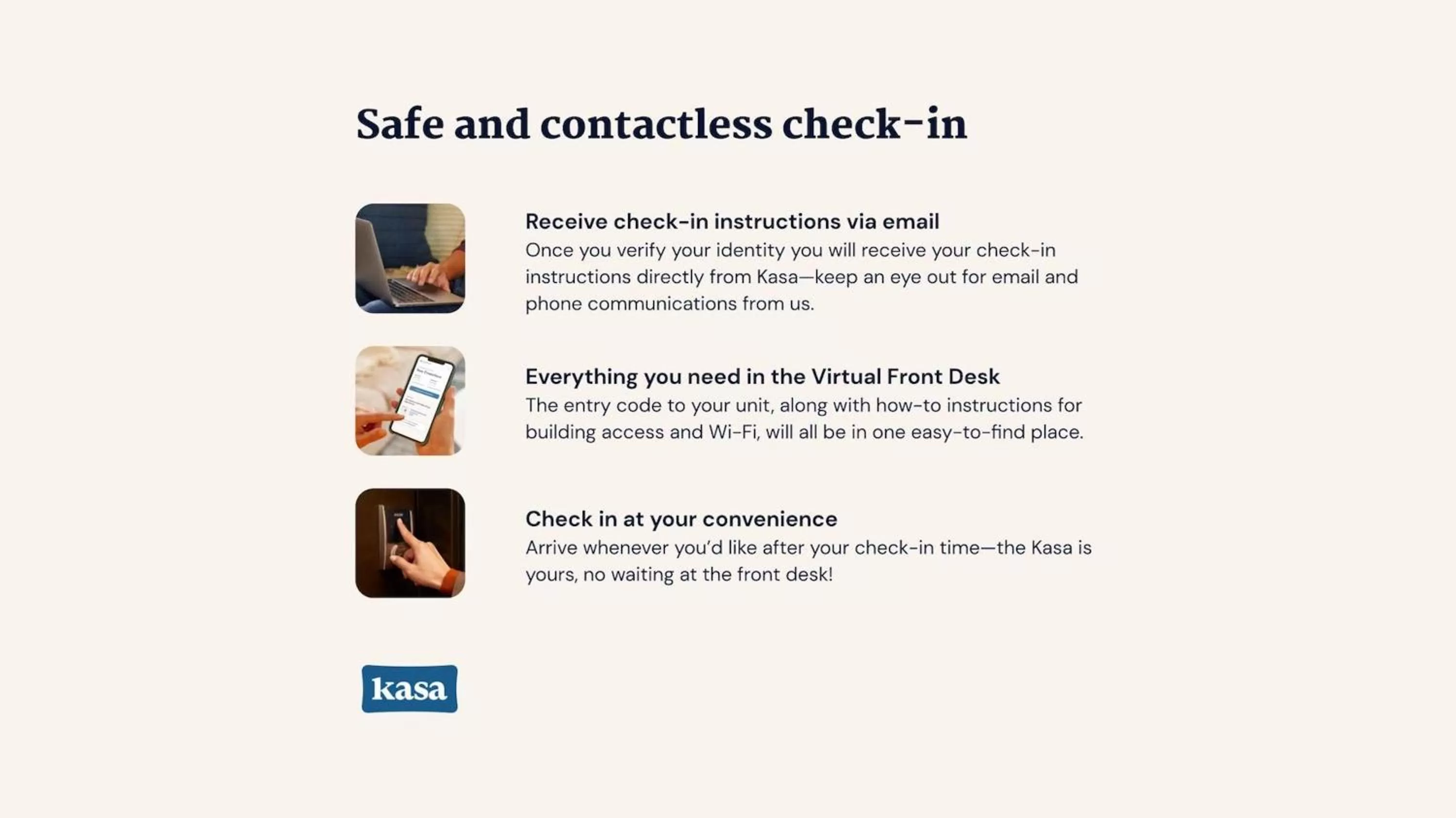 Property logo or sign in Kasa Downtown Des Moines