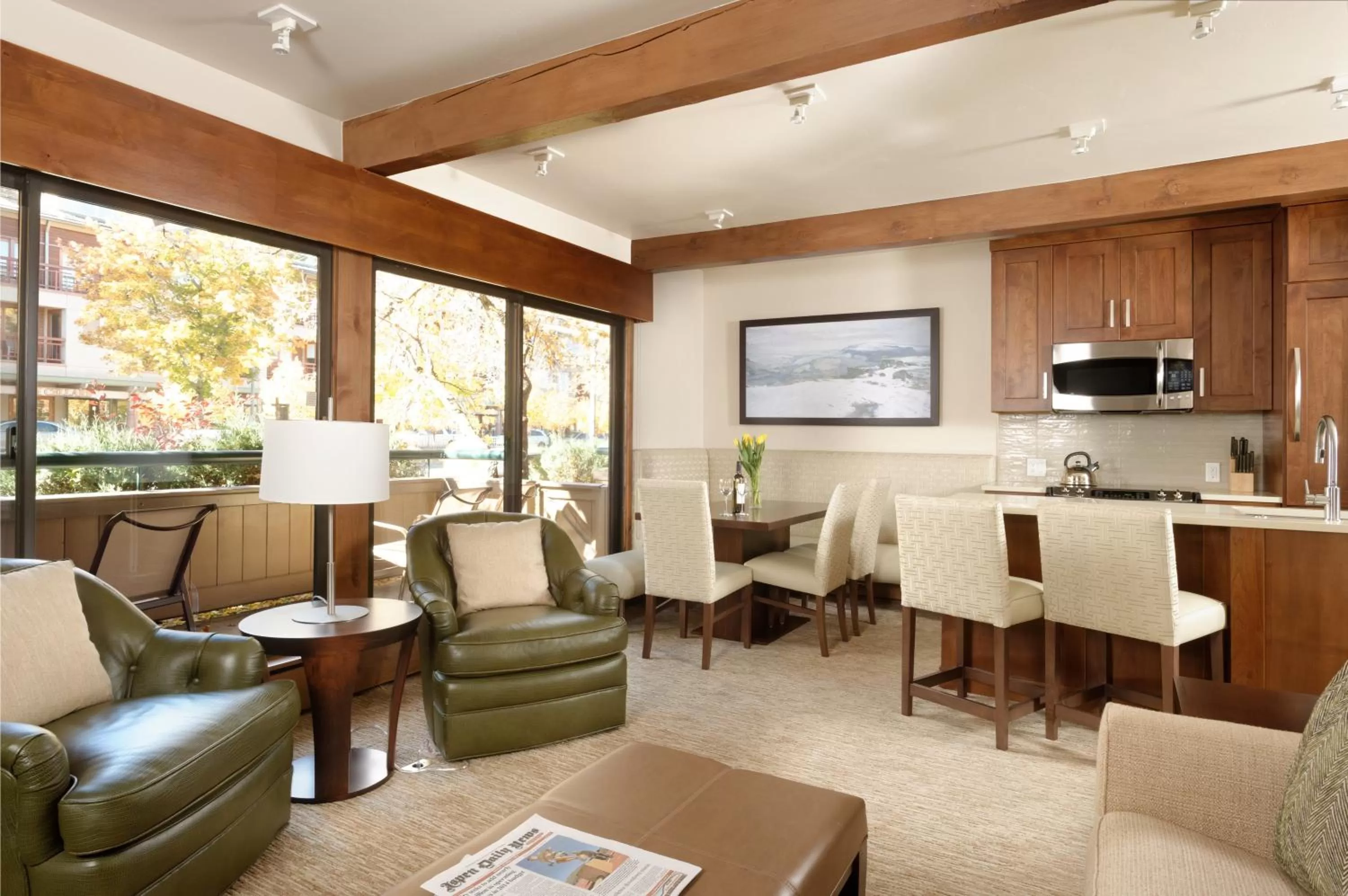 Coffee/tea facilities in Aspen Square Condominium Hotel