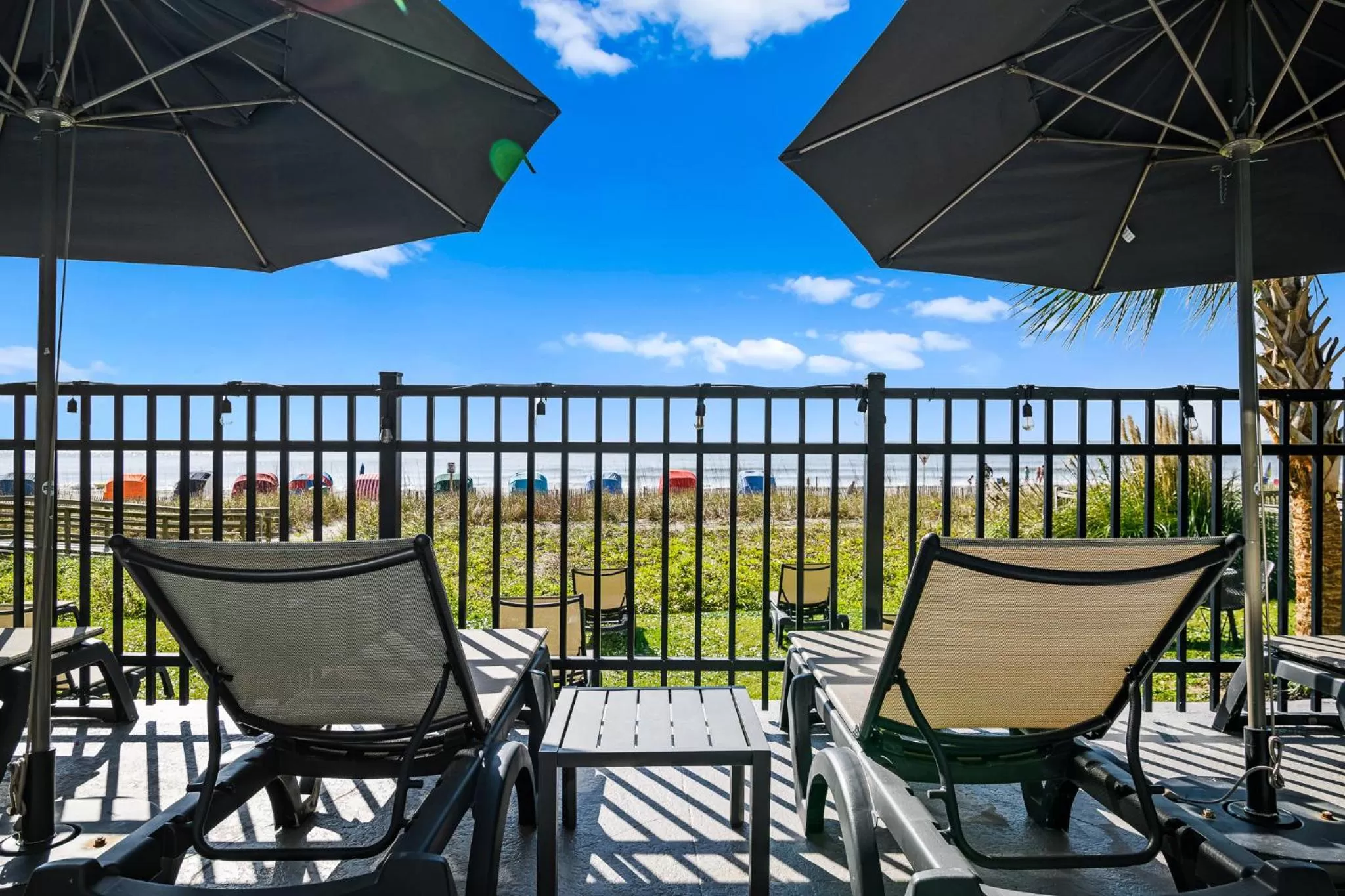 Seating area in The Beverley Beach House