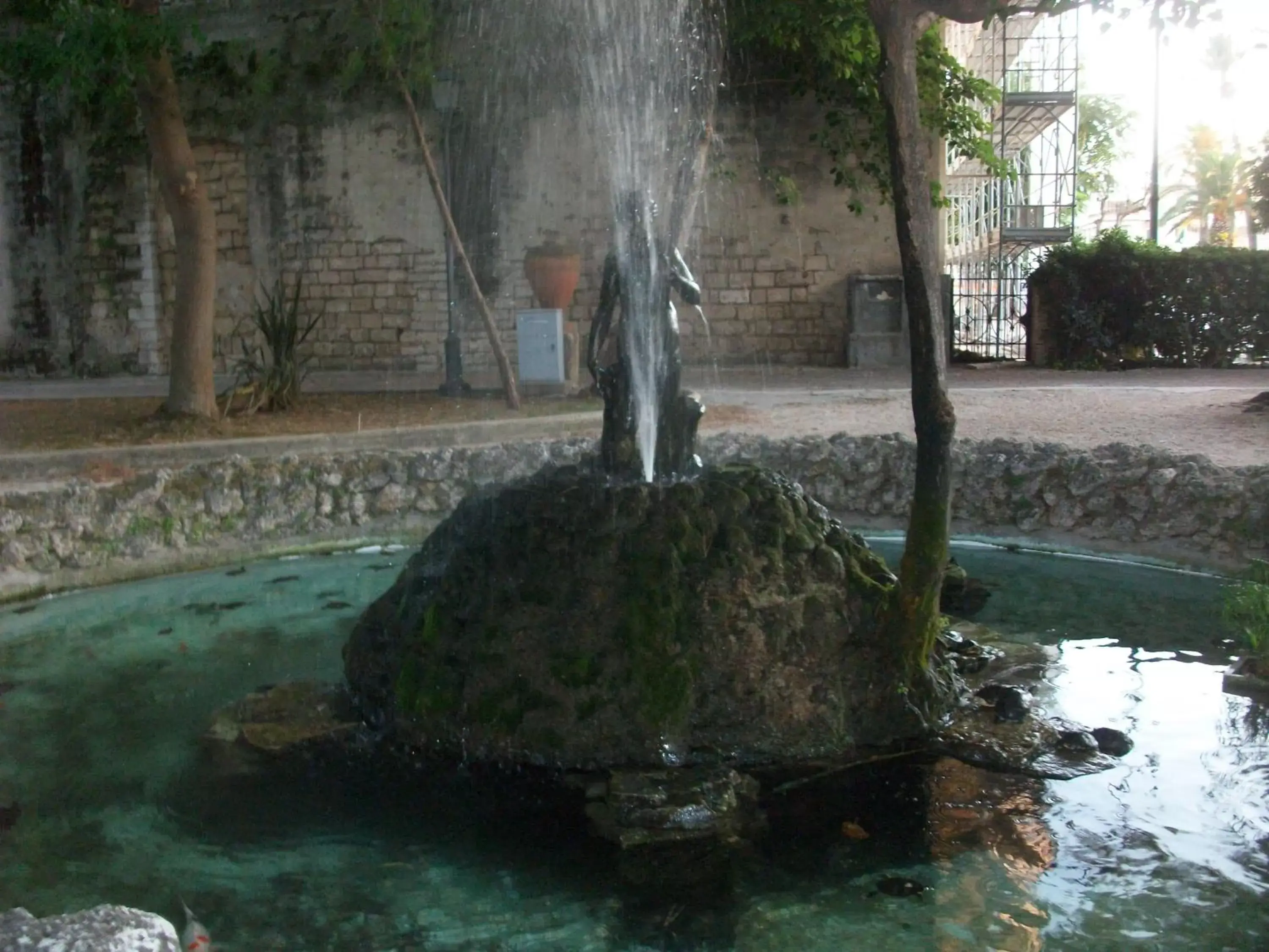 Pool view in Il faletto