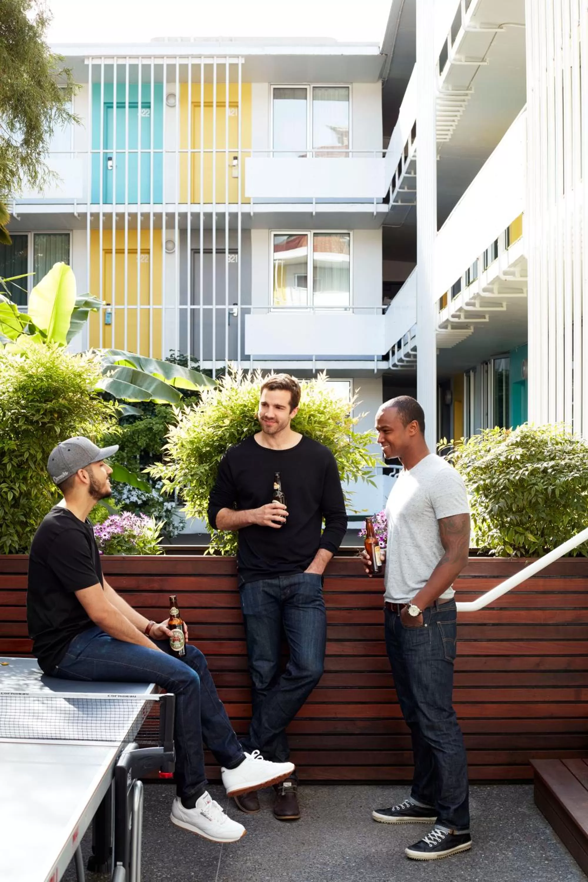 group of guests in The Burrard