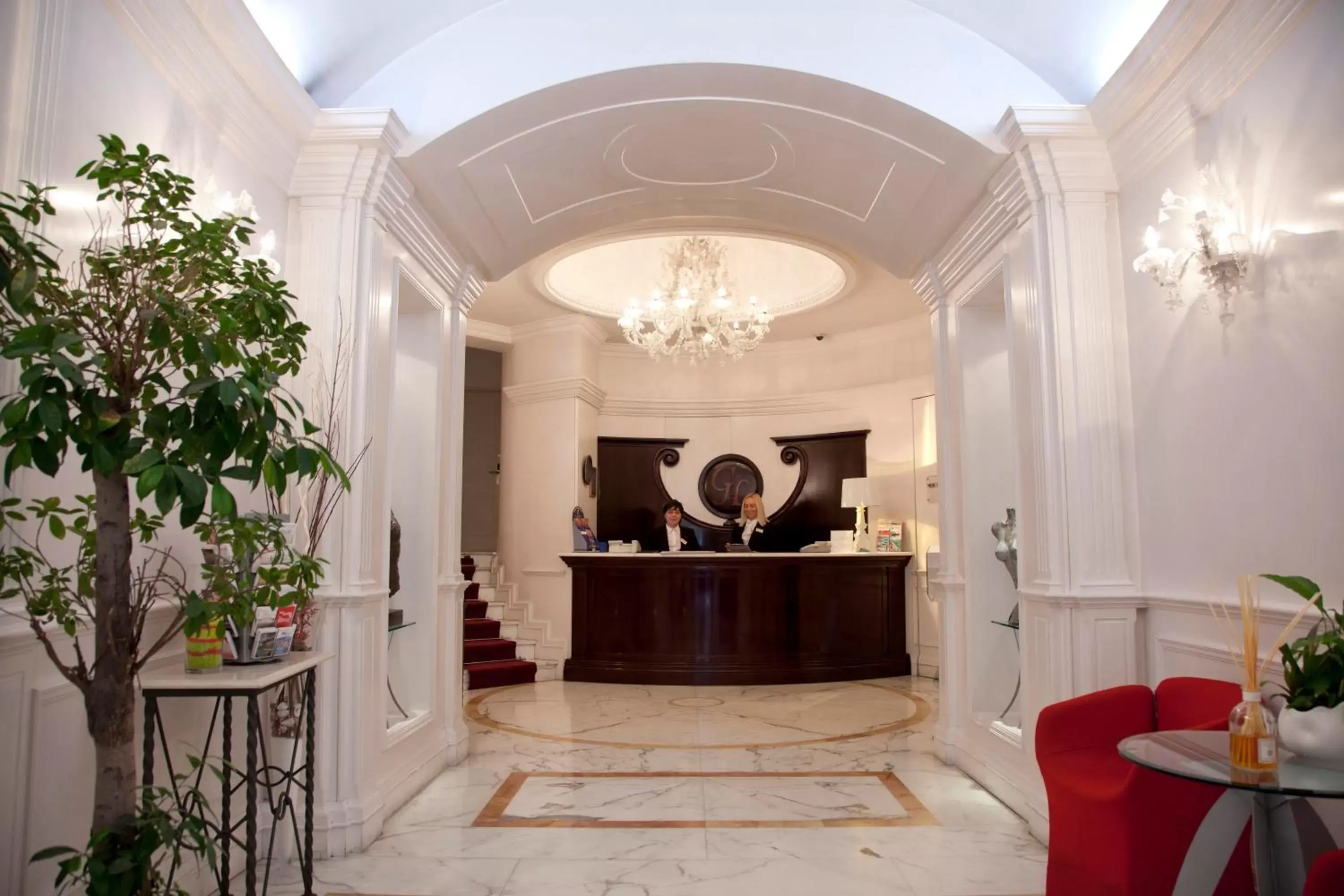 Lobby or reception in Gambrinus Hotel